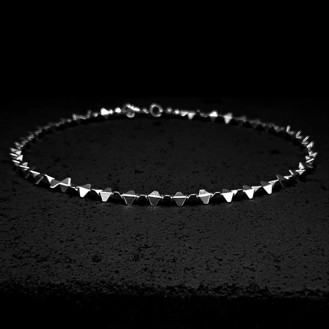 TRIANGLE HEMATITE SILVER CHOKER NECKLACE
Handmade Natural Gemstone Jewelry

All our design prepares according to your given size with love.

Please visit our esty shop for order;
https://www.etsy.com/shop/SevenArtJewelry

#etsy#handmadejewelry#sevenartjewelry#etsysuccess#etsyshop#etsymarket#uniquedesign#qualityworkmanship#qualitystone#sterlingsilver#solidsilver#hematitenecklace#trianglenecklace#silverjewelry#hematitejewelry@sevenartjewelry @etsysuccess