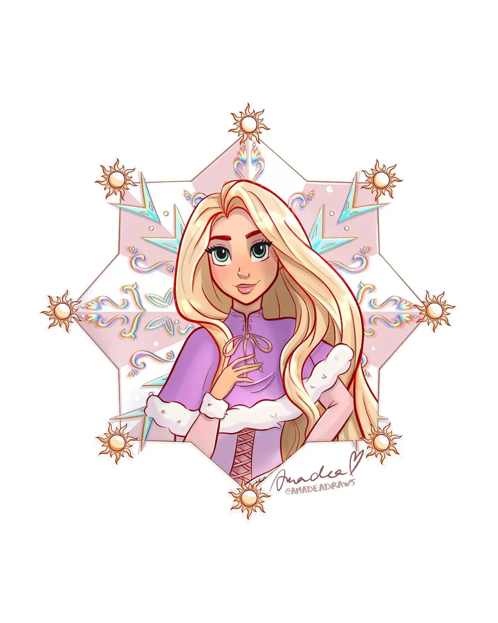 😍 What gift are you most excited about to receive or give this Christmas? ✨
.
Snowflake Winter Rapunzel ❄️ Original Pin design on slide 3 created for the amazing @pinsbywafa 🎉
.
I will be honest, for receiving a gift this Christmas I am more excited then ever.. since I put a bunch of art books including some from @itslopez on my list and some pin accessories!! 

Ahh I seriously can’t wait 🙈🤪✨ And also of course the magical indescribable feeling of celebrating our Saviors Jesuses birth in peace and with my favorite person in the world, my husband, is indescribable 🥰♥️ 
.
Even that we haven’t had a chance to visit family again for the Holidays because of COVID ( haven’t had a Christmas with my family for 8 years 😢) I still feel so incredibly blessed by all the loving people in my life, all of Gods blessings including you guys! Hope you’ll have an amazing and peaceful Christmas this year. 
.
Sending you a big warm hug! 🤗 🎄
.
.
Swipe for the original Punzie pin design and the snowflake alternatives I created so far! Who is your fav?🥰💖
.
Aurora is coming next!! And also working on a brand new design and I am super excited about it hope you guys are too😆💓
.
.
.
.
.
.
.
.
.
.
.
#rapunzel #draweveryday #drawingchallenge #rapunzeledit #artcommunity #artistsupport #drawinyourstyle #disneyart #artistsupportingartists #tangled #dtiyschallenge #disneyprincesses #artistsupport #artistsupportingartist #digitalart #digitalartworks #loungefly #tangledtheseries #disneyland #tanglededit #disneyfan #drawingcontest #instaart #instaartist #artcommissions #artistsupportartists #artistcommunity @disney_girl_forever12 @disneywordmylove @disney.arts @disneyfans_1 @thedisneyprincesses @your_art_supporter #loungefly #loungeflydisney
