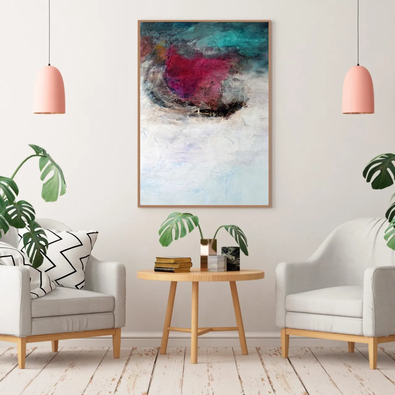 Original artwork by Simone Decorart. Abstract art. Painting on canvas.

👉👉https://www.etsy.com/listing/728606816/abstract-painting-abstract-artpainting?ref=shop_home_active_9&frs=1

Title: MYSTICAL MOON

Signature: The works are signed on the back of the canvas, and are sent with a certificate of authenticity. If you want me to sign the work in front, you just have to ask me.

Size: 90x120 cm (35x47 inch) Horizontal. Fat frame of 1,18 inches deep.
Those frames are ideal to frame-free hanging, and the edges are painted with the painting colors.

Made to Order
If you want this painting in any other measure, i will make it especially for you. If you have doubts about what size is appropriate for your painting, at the end of the description you have a guide of appropriate measures for each space.

Materials: Acrylic and collage on canvas. Acrylic mineral based paint to give it a thick texture. The paint can be shipped mounted on a frame, or rolled in a tube. In this case you would have to take it to mount, however the price of your painting will be lower in my store.

All my works are varnished to protect the paint, guarantee its durability and highlight the brightness of the colors.

Cleaning and maintenance tips: Do not clean the paint with chemicals of any kind. Only with a cloth without squeezing the surface.
Do not place the paint on a heat source (on radiators or stoves)

#interiordesigner #interiordesigners #interiordesignersofinsta #interiordesignerslife #interiordesignersofinstagram #interiordesignerjakarta #interiordesignerlife #interiordesignerhk #interiordesignerjkt #interiordesignernyc #interiordesignerindonesia #interiordesignerlondon #interiordesignerdubai #interiordesignermalaysia #interiordesignerslifestyle #interiordesignerofinsta #interiordesignerseattle #interiordesignerp #interiordesignerph #interiordesignerideas #interiordesignerbellevue #interiordesignerholmdel #interiordesignermoscow #interiordesignercoltsneck #interiordesignernz #interiordesignersinlagos #interiordesignerperth #interiordesi