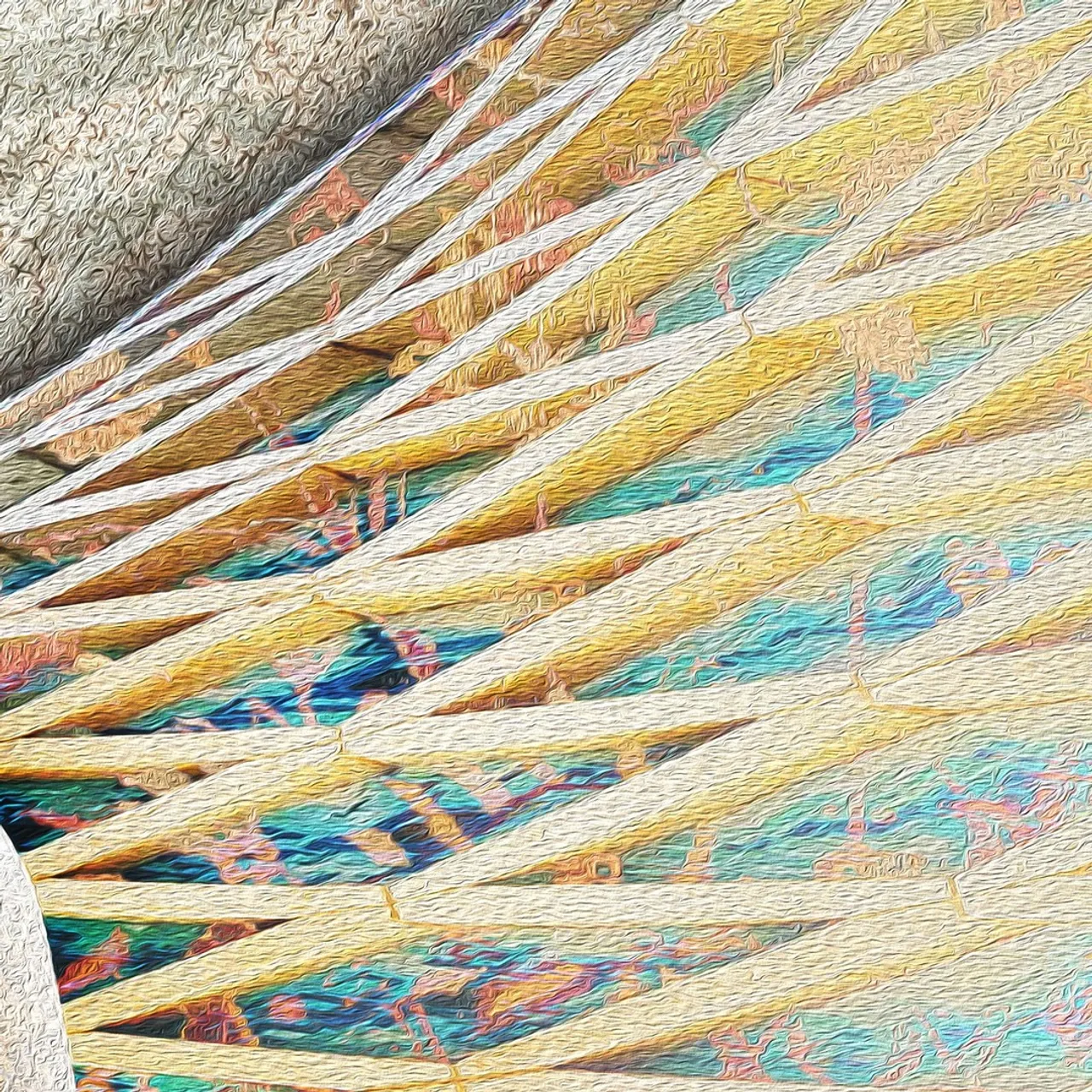 The translation in English is:

Others are the only Name, but you are among the Heart.

_Saadi

The poem in Persian (Farsi) says:

همه بر سر زبانند و تو در میان جانی
█ Designed by one of the best Persian digital and hands-on designers.

#persianart #iranianrug #digitalart #ايرانيان_كانادا #ايرانيان_تورنتو #oriavi #persiancalligraphy