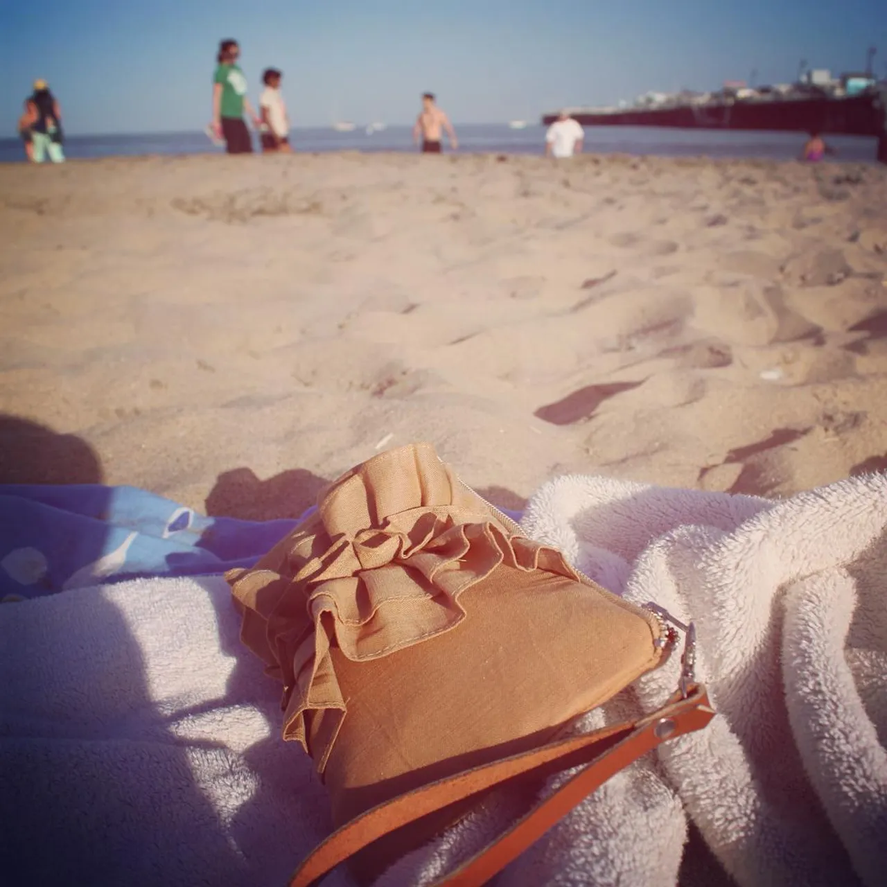 Santa Cruz beach #rusticwedding #summerstyle #bohowedding #bohemianfashion #rusticbridal #santacruzbeach #bananacottage #etsy