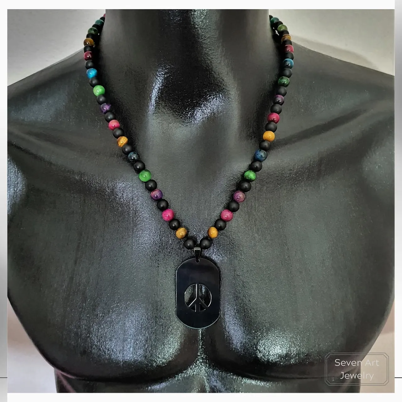 Mix Color Tiger's Eye & Onyx Peace Necklace

#tigerseye #onyxnecklace #etsy #etsyseller #etsynecklace #etsyhandmade #etsyshop #etsyjewelry #etsy.world