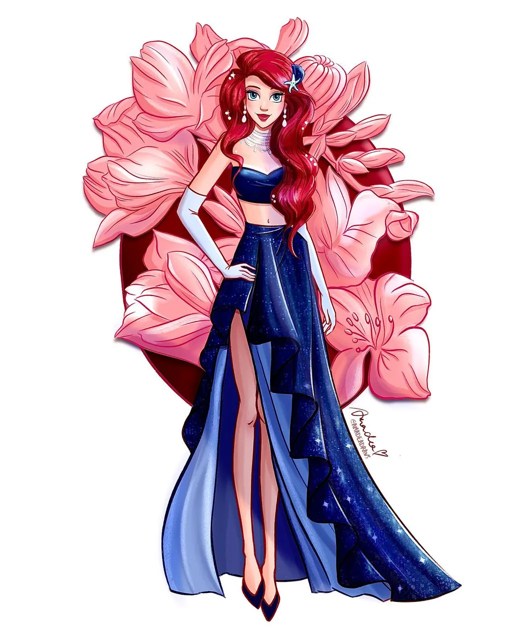 🌸You gotta be able to guess who she is!!😍
.
Having so much fun drawing this Vogue and flower inspired pin collection for the amazing @pinsbywafa 💖
.
We are also in the process of completing the Winter collection for those of you have been waiting thank you!🥰
.
There are two more princesses done that I haven’t had a chance to show you guys yet!!♥️ I can’t wait to reveal them soon. Each one of them is a surprise so we have to plan a little before posting. 🙈💞
.
Which princesses are you most excited about to see? 
.
Sending hugs guys happy Saturday!🌈😍
.
.
.
.
.
.
.
.
.
.
.
.
.
.
🌸
.
.
.
.
.
.
.
.
.
.
.
.
.
.
.
.
.
.
.

#draweveryday #drawingchallenge #artcommunity #artistsupport #drawinyourstyle #disneyart #artistsupportingartists #minnieears #dtiyschallenge #disneyprincesses #artistsupport #artistsupportingartist #digitalart #digitalartworks #loungefly #disneyworld #disneyland #artistsoninstagram #disneyfan #drawingcontest #instaart #instaartist #artcommissions #artistsupportartists #artistcommunity #arielpin #ariel #arielcosplay #arielwinter #thelittlemermaid #pindesign