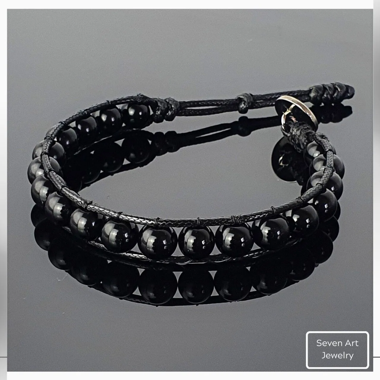 NATURAL BLACK ONYX BRACELET
Handmade Natural Gemstone Jewelry
All our design prepares according to your given size with love.
Please visit our #esty shop for order;
https://www.etsy.com/shop/SevenArtJewelry
#etsy#hematitestone#handmadejewelry#sevenartjewelry#etsysuccess#etsyshop#etsymarket#uniquedesign#qualityworkmanship#qualitystone#lackonyx#onyx#onyxbracelet