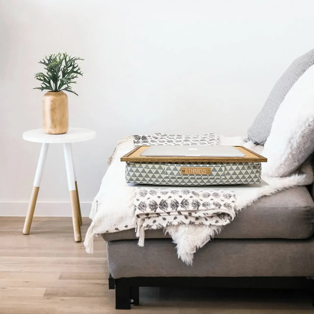 Light • Practical • Minimal- Our LAPTOP TRAY Designed to allow you work comfortably from anywhere in the house.
.
.
.
.
.
.
.
.
.
.
.
.
#workfromhome
#bohemianhomedecor
#computer
#woodworking
#laptoptray
#handmadeproduct
#workingspace
#bedroominspo
#handmadecushion
#lovethefeedsyoufollow_home
#cozybedroom
#scandinaviandeco
#bohemianliving
#instahome
#whiteinterioryes
#whiteinterior_summer
#whitebedroom
#workingfrombed