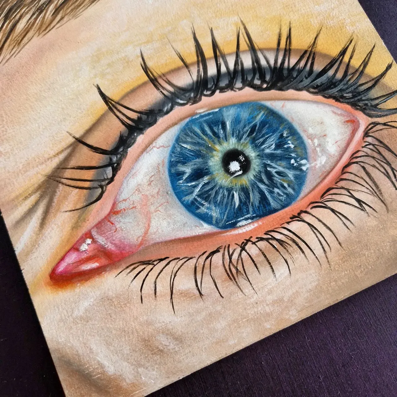 Eye: Yvon Booter
We've opened our eyes
Oil on wood
20x20cm
Story of Yvon:
"March 10, 2020
I had a breast mammogram for the first time. It was 1 day before my 50th birthday on March 11th.
The following Monday I received a call from my doctor that it was not right and that further investigation was necessary.
I immediately flew into my reptilian brain and adrenaline rose to unprecedented heights, the lockdown the next day came as a blessing to me.
I was so scared because breast cancer is a real chance to die and the state I was in then made me see the so-called corona hoax as a great danger.
I sat in that state of utter fear for 6 weeks before I received the redeeming answer that no cancer cells had been found after further investigation.
The adrenaline dropped and I came back to earth with both feet and my sanity started to increase by the minute.
I put everything together and immediately thought, stop, what they say is not true. Thus began my search for the truth and my sharing of my findings, but that was not enough for me!
I only thought about my children and future grandchildren, they should not grow up like this.
I joined the independent press in the Netherlands in November 2020 and became a moderator of Facebook and Telegram, which I am still working on.
Every day I scour the internet for the latest articles and try to put all the pieces of the puzzle in place.
I hope that I have created a little awareness in this way because we must all do it together in peace and in harmony with nature and on the way to a better world in which we are all equal."
ā¤ļøšš»
I am still looking for more eyes to paint, so are you interested in participating šš¼
https://www.debbievervoort.com/project-info