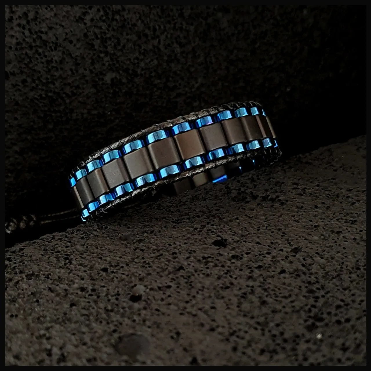 NATURAL BLUE & MATTE BLACK HEMATITE BRACELET
Handmade Natural Gemstone Jewelry

All our design prepares according to your given size with love.

Please visit our #esty shop for order;
https://www.etsy.com/shop/SevenArtJewelry

#etsy#hematitestone#handmadejewelry#sevenartjewelry#etsysuccess#etsyshop#etsymarket#uniquedesign#qualityworkmanship#qualitystone#gemstonejewelry#bluehematite#matteblack