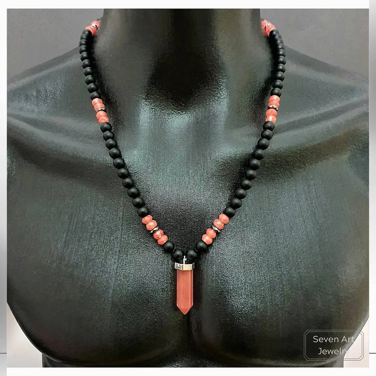Rose Quartz & Onyx Necklace
#rosequartznecklace #etsyseller #etsynecklace #etsy #etsygifts #etsyshop