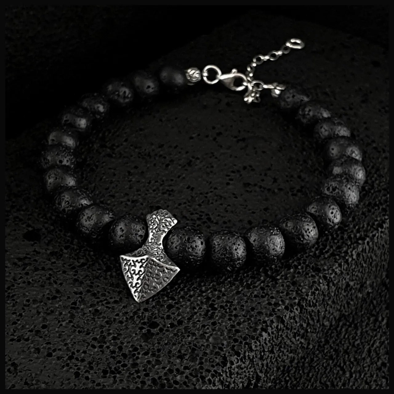 NATURAL HANDMADE LAVA ROCK SOLID SILVER CHARM BRACELET
Handmade Natural Gemstone Jewelry

All our design prepares according to your given size with love.

Please visit our #esty shop for order;
https://www.etsy.com/shop/SevenArtJewelry

#etsy#hematitestone#handmadejewelry#sevenartjewelry#etsysuccess#etsyshop#etsymarket#uniquedesign#qualityworkmanship#qualitystone#spearhead#solidsilver#silverbracelet#lavarock#blackjewelry