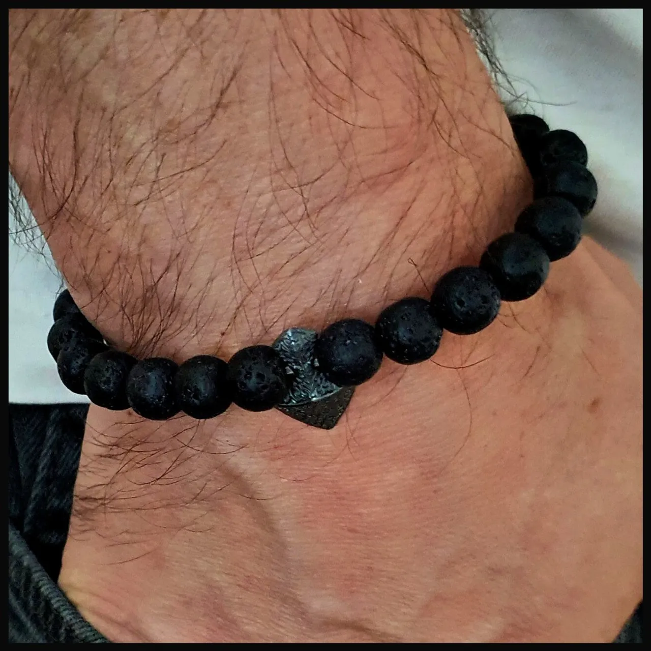 NATURAL HANDMADE LAVA ROCK SOLID SILVER CHARM BRACELET
Handmade Natural Gemstone Jewelry

All our design prepares according to your given size with love.

Please visit our #esty shop for order;
https://www.etsy.com/shop/SevenArtJewelry

#etsy#hematitestone#handmadejewelry#sevenartjewelry#etsysuccess#etsyshop#etsymarket#uniquedesign#qualityworkmanship#qualitystone#spearhead#solidsilver#silverbracelet#lavarock#blackjewelry