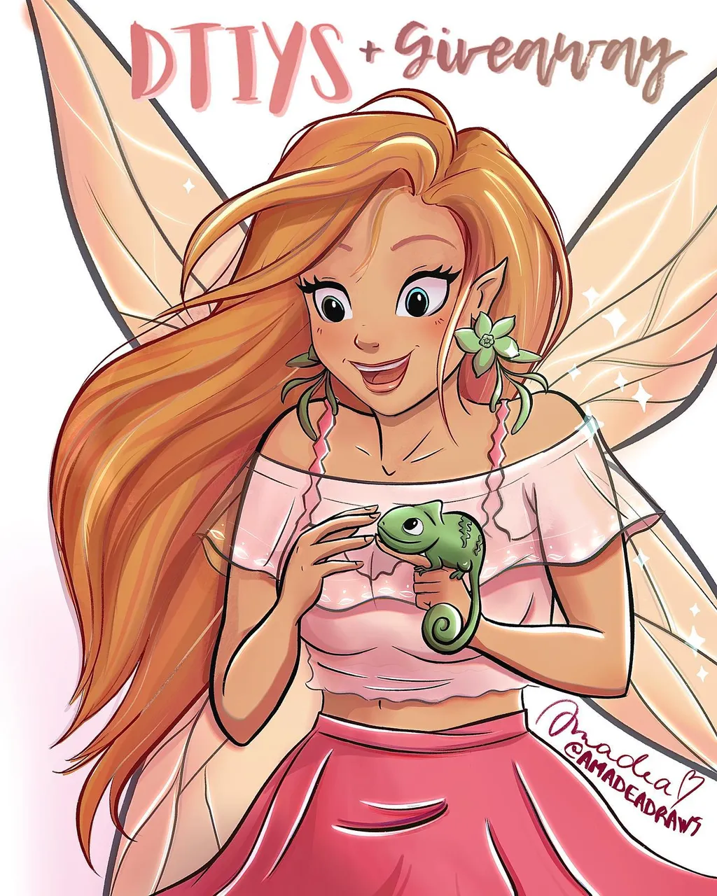 🎉TWO New SURPRISES 😍
- First of all I decided to do a second color version for my new DTiYs and also she Has an official Name picked!
.
Her name is LILY !! 😍thanks @moviesfangirl2 for the suggestion!💐💖
.
❣️Pick either color version for her redraw!! 🥰
.
Because if you have been following me you know.. I don’t do just a one color DTIYs 🤣 To be honest I just was not hundred percent satisfied with the first version. Now I truly am happy!
.
Which version of Lily do you like better?
.
Original Description and rules below:
.
DTIYS + Sticker GIVEAWAY! 😍
Thank you guys so much for 3k I am so honored and excited! 🎉 #amadea3k
.
Shares, saves really appreciated💞🥰
.
She is a character created by you guys based on the story poll votes this Friday! 🥰
Hope that you love how she turned out. I am so excited about her!! 😭😍
.
The final votes were: adult, normal skin color, excited expression, curvy, wavy hair, statement jewelry, wings, elf ears, cameleon friend ☺️💓 I apologize in advance because the curvy body type and wavy hair could have been applied a little more accurate I just got carried away focusing on her other characteristics so much that I halfway forgot about them 😅😳💖
.
DTiYS Rules:
- Paint her in any pose, style, medium just keep her color scheme and characteristic.
- Post her on the second slide of your post and tag me @amadeadraws and #amadea3k
- Deadline to be entered to win my Disney Princess Sticker collection is March 15 ✨
.
Hope that you’ll have fun!!
Everyone will get featured on my story indefinitely!!!😍🎉
.
You guys are so amazing and I am so blessed by having you as friends. Hope you enjoyed this game and that you’ll have fun painting her! 🥰♥️
.
.
.
.
.
.
.
.
.
.
.
.
.
.
#drawthisinyourstyle #artchallenge #draweveryday #drawingchallenge #illustrationdaily #dtiys #dtiysoff #giveaway #drawinyourstyle #artistsoninstagram #drawingcontest #instaartist #artoftheday
#stickershop #disneyfairies #disneyprincessart #stickerart #stickershop #stickeraddict #stickerdesign #princessariel #princess