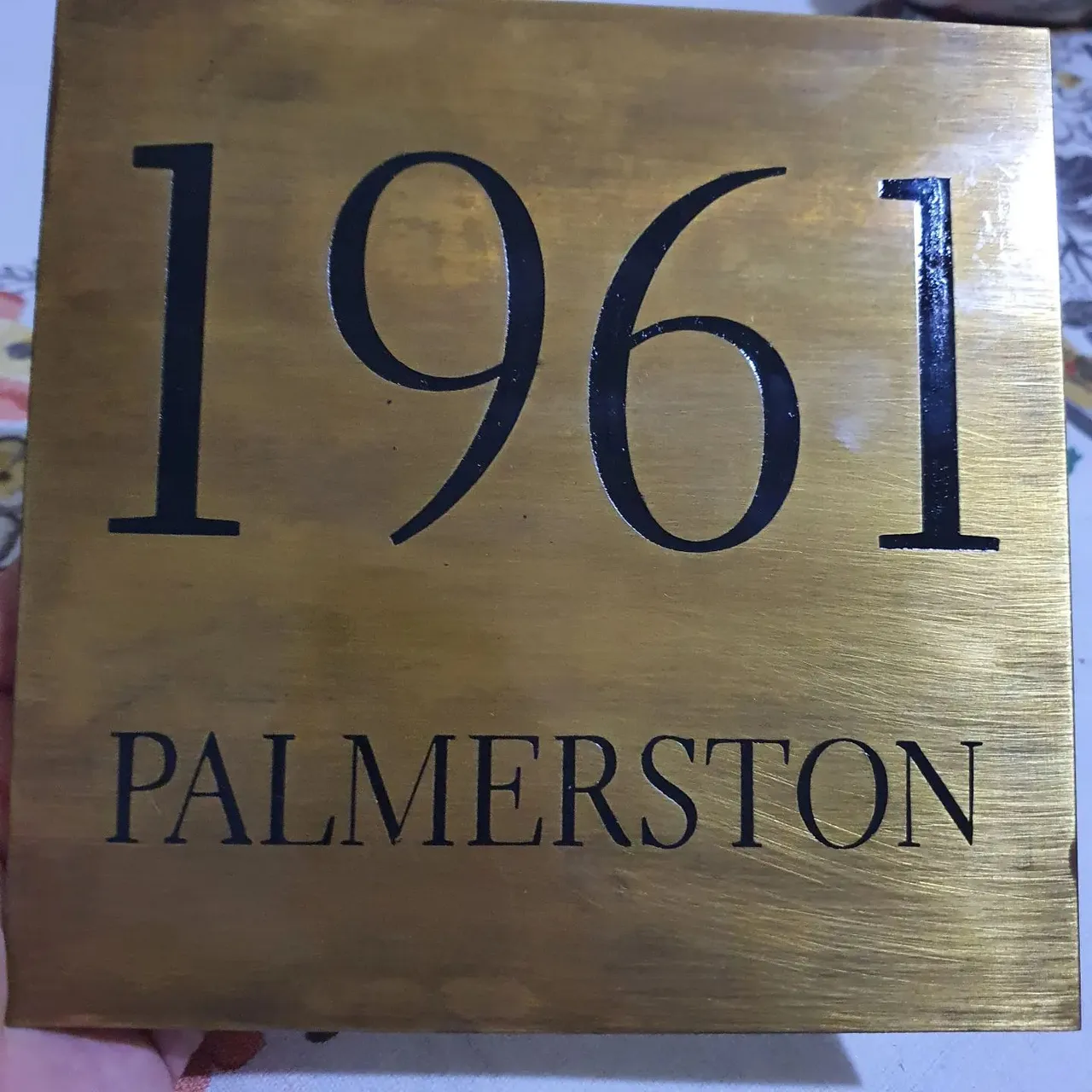 Brushed Brass Plaque in 2mm thickness. 

〽️♾️♏

#brassletters #brassnumbers #brasssign #brushedbrass #antiquebrass #agedbrass #antiqueagedbrass #agingbrassletters #brushedbrassletters #antiquebrassletters #agingbrassletters #castbrassletters #castbrassnumbers #castbrasssign #solidbrassletters #solidbrassnumbers #solidbrasssign #solidbrass