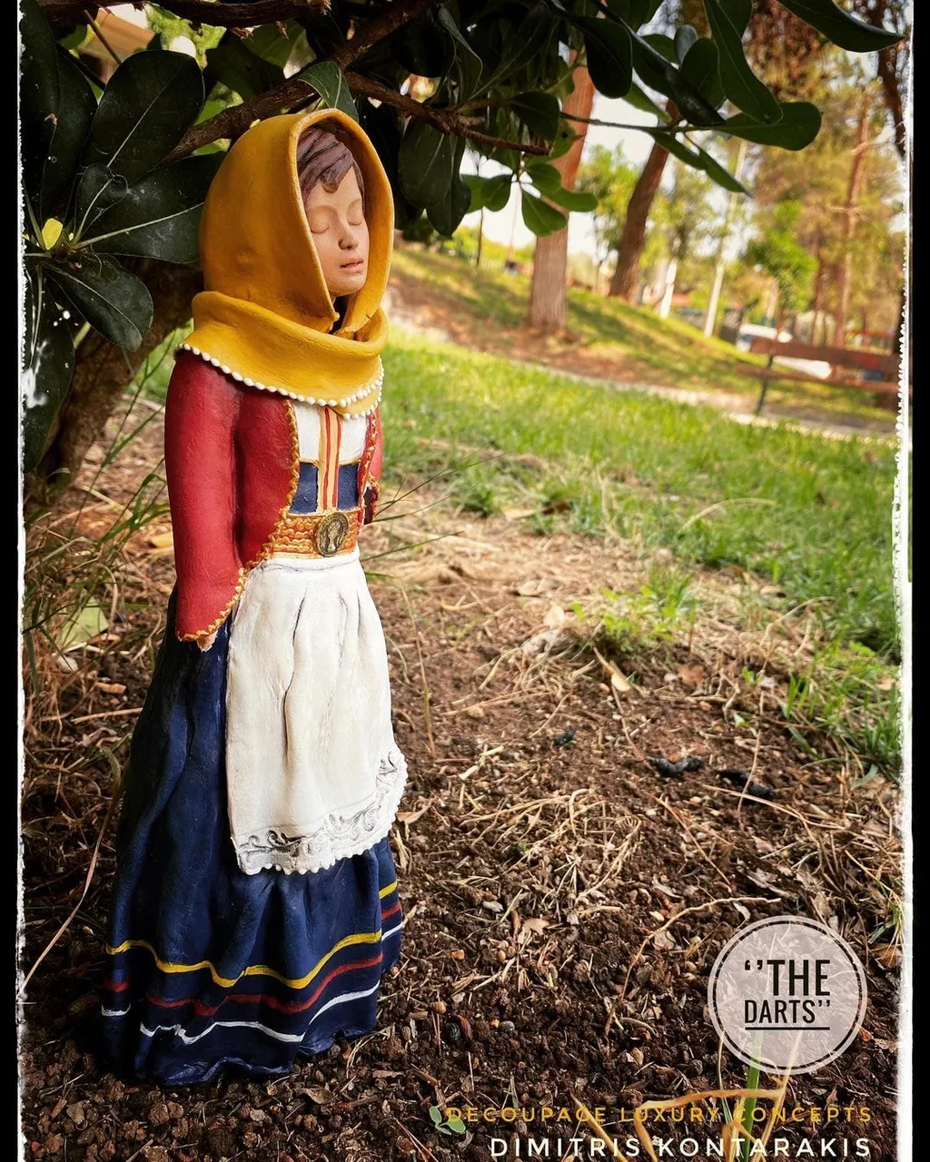 Σας παρουσιάζουμε την "Αγλαΐα" μια νοικοκυρά του χωριού με την παραδοσιακή της ενδυμασία. Δημιουργία του Δημήτρης Κονταράκης @dimitris_kontarakis  σε συνεργασία με την Areti Tori . Φτιαγμένη από έτοιμο γύψινο κεφάλι, αυτοξηρούμενο πηλό και ακρυλικά χρώματα. Δείτε τα γύψινα αγαλματάκια εδώ: ➡ https://www.xeirokamoto.gr/products/paverpol-ylika-gia-sklirynsi-yfasmatos/gypsina-agalmatidia #clayart #clay #crafts #craftsupplies