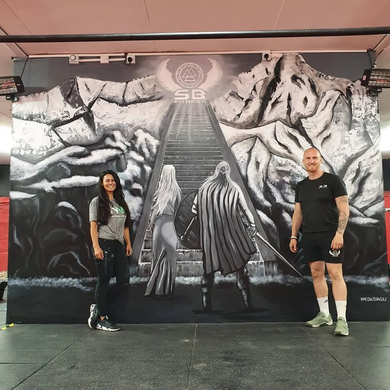 3RD ONE DOWN ☑
I want to give a big big THANK YOU to @roicegummer, @dannycoxpt, @grewal1987 and @supreme_being_fitness for allowing me work on this very fun piece at their awesome gym. Also have to thank @_coachcal
for your support and making sure everthing worked out smoothly.
.
#mural #murals #muralart #valhallamural #valhalla #art #gym #artoftheday
#livingthedream #lifeontheroad