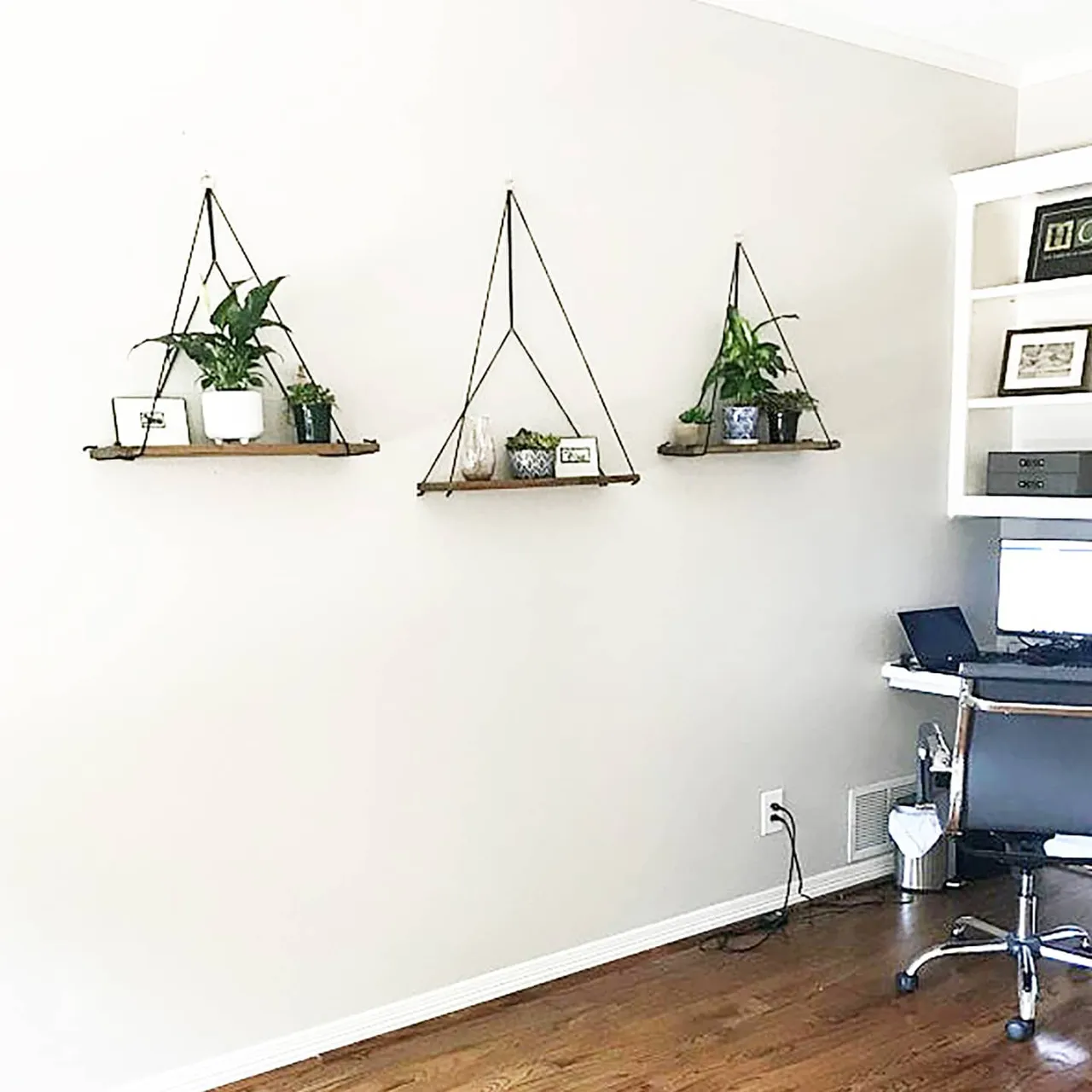 Just look at those THREE! I love how our costumers gets creative with our products. This was an empty wall on one of our costumers office and we are so amazed how from a boring space it turn out to be such a unique and blossoming spot using our GEOMETRIC SHELVES.

Do you use plants in your office?
.
.
.
.
.
.
.
.
.
#plantsplantsandmoreplants
#scandinavianhomedecor
#plantsarefriends
#plantlife
#houseplants
#ethnicadesigns
#shelving
#homeandliving
#homeoffice
#officedecor
#indoorjungle 
#officeinterior
#houseplantclub
#urbanjunglebloggers
#officedesigntrends
#bohodecor
