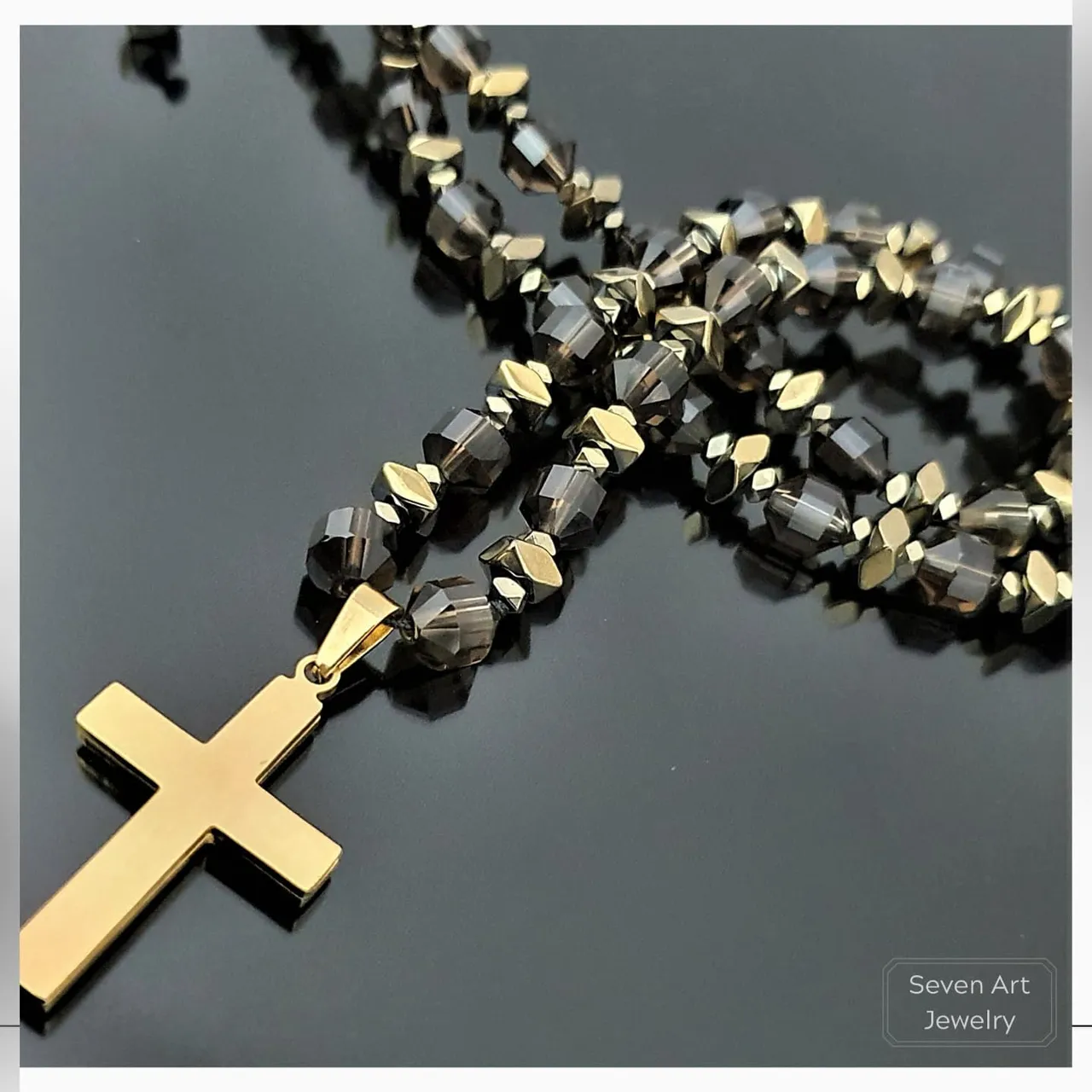 Smoky Quartz Cross Necklace

#etsyseller #etsy #etsynecklace #etsyshop #etsyhandmade #etsydesign #etsysuccess