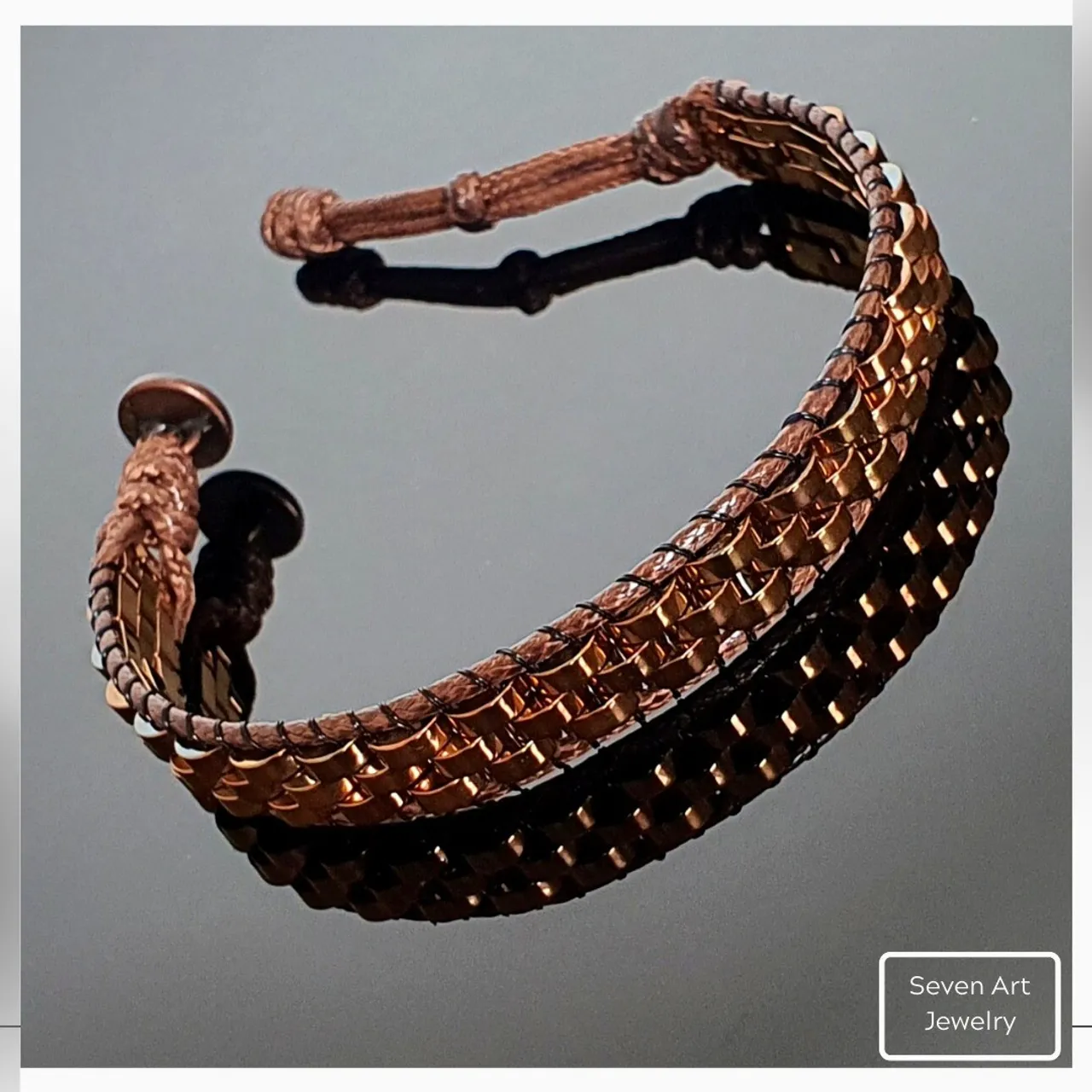 COPPER HEMATITE BRACELET
Handmade Natural Gemstone Jewelry

All our design prepares according to your given sizes with love.

Please visit our #etsy shop for order;
https://www.etsy.com/shop/SevenArtJewelry

#hematite#hematitebracelet#handmadebracelet#etsysuccess#sevenartjewelry#naturalstone#handmadejewelrydesign#etsyshop