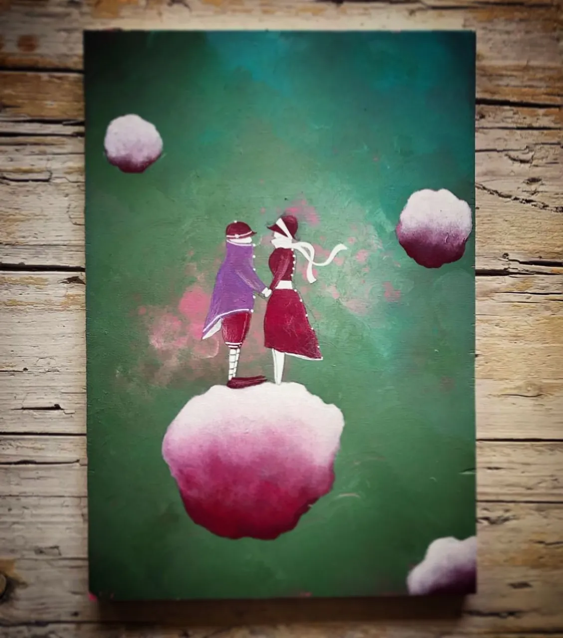 Only you and me. 
.
.
.
SOLD
.

#ponselakiva #dreamingincollages #surrealismworld #creativecloud_emotion
#newborn #family #dreams #psicologia #quietbook #quietmind #quietplaces #childhoodweek #childrensbookillustration #littleprincesstrust