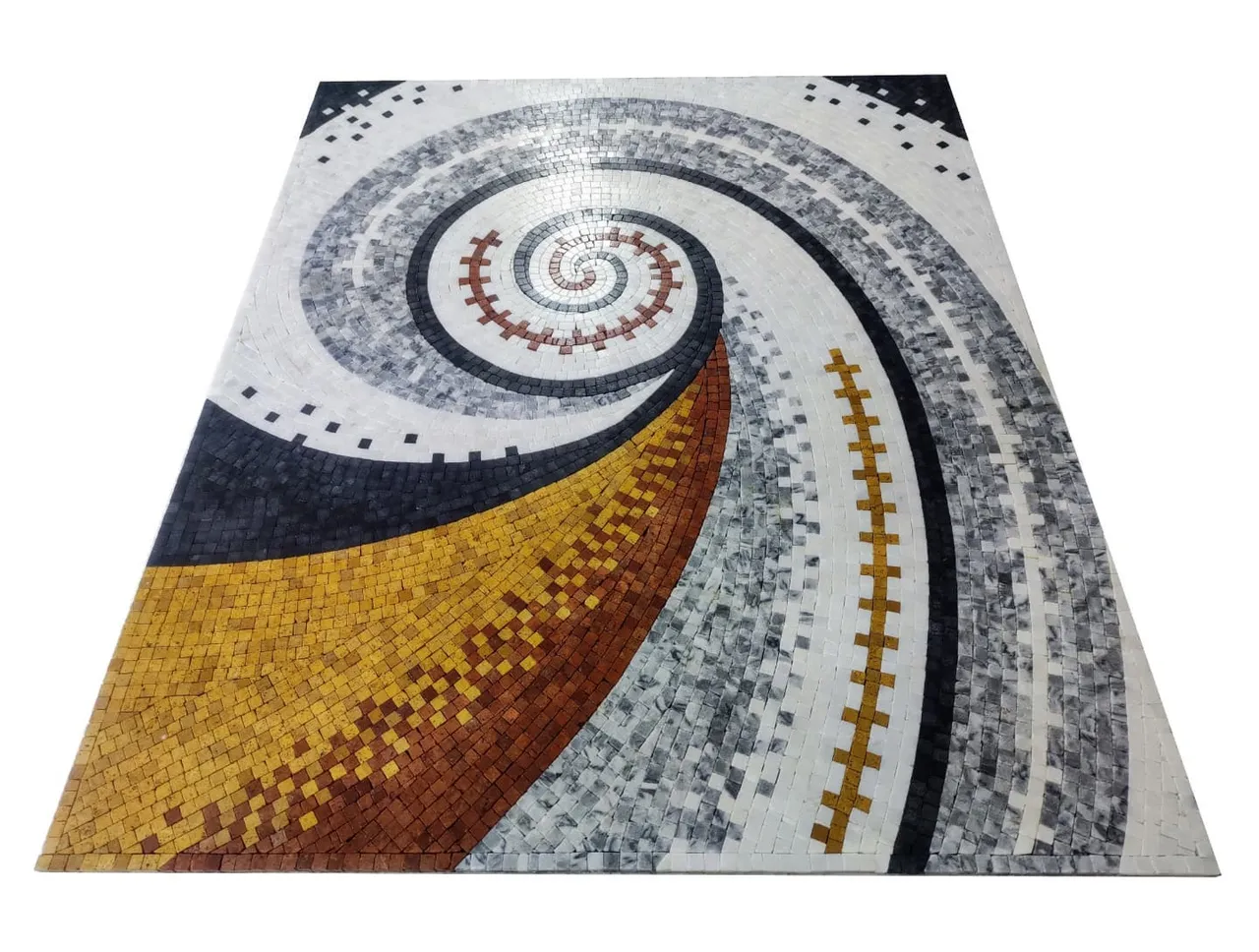 #swirl #waves #handmade #marble #mosaic