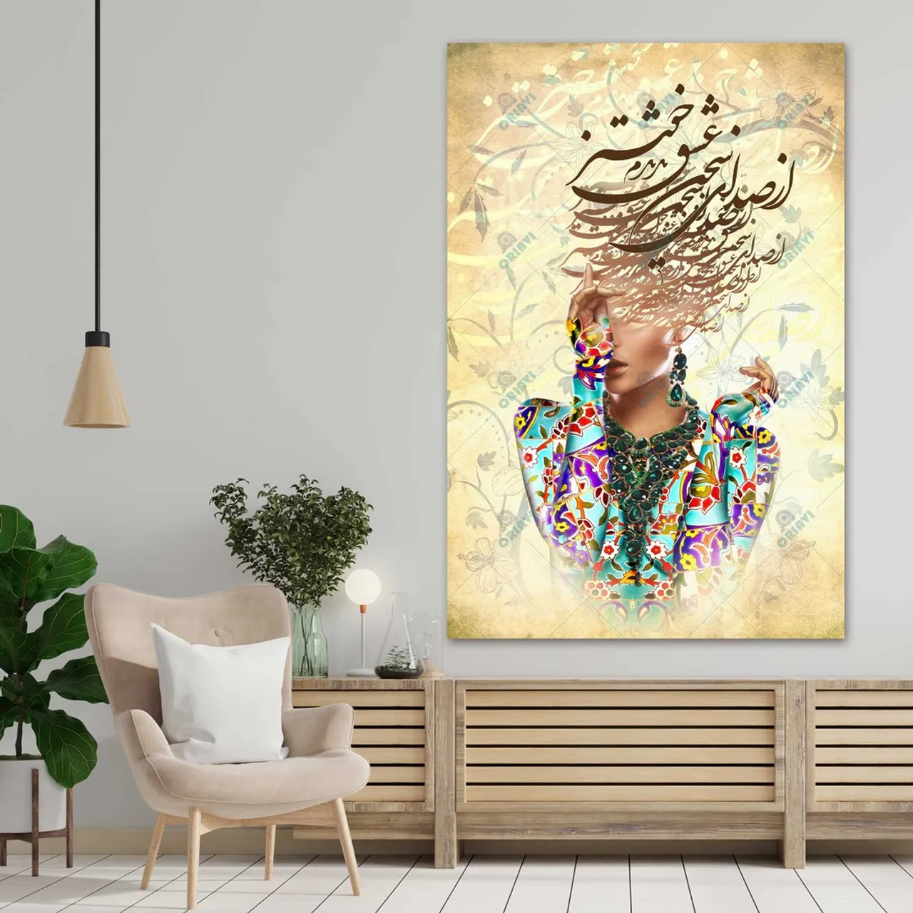 The Voice of LOVE 
از صدای سخن عشق ندیدم خوشتر
Have you ever heard a better legacy in this whirling dome
یادگاری که در این گنبد دوار بماند
than the voice of Love, eloquently speaking

حافظ

Hafez

Decorate your home and accessorize your life with incredible Persian art, Iranian art, Persian wall art, Iranian wall art, Persian artwork, Persian calligraphy, Persian Decor, Farsi calligraphy, Persian poem, Persian artist, Persian gift, Persian painting, Iranian gift, Arabic art, Middle Eastern art.

#oriavi #persianwallart #persianhomedecor #iraniangifts #persianartwork #modernart #persianart