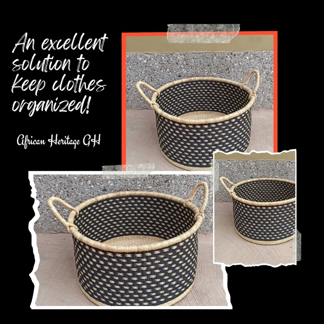 This laundry hamper has a large capacity design, which can store a lot of clothes. It is multifunctional to help you organize clean or dirty clothes. The hamper lid hides the smelly clothes while keeping the dirty clothes invisible.
----
Shop Now: https://bit.ly/3Xag5Ff
.
.
.
.
#africanheritage #laundryhampers #laundry #organizer #closetorganizer #hamper #laundryroomorganizer #diy #diyorganizer #diyhacks #organizeridea #organizerhack #organizing #organizerideas #organizers