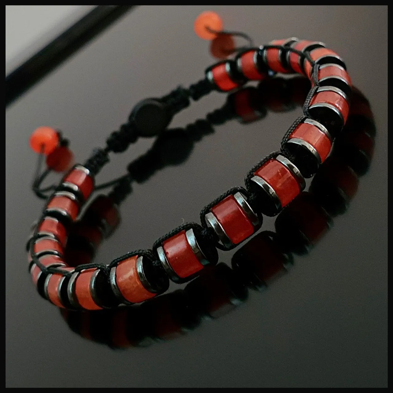 RED AGATE & HEMATITE MACRAME BRACELET
Handmade Natural Gemstone Jewelry

All our design prepares according to your given size with love.

Pleasevisit our #etsy shop for order;
https://www.etsy.com/shop/SevenArtJewelry

#redgate#redagatestone#etsysuccess#etsyshop#etsy#naturalagate#macramebracelet#redagatejewelry#handmadejewelry#sevenartjewelry#hematitegemstone#redaccessories