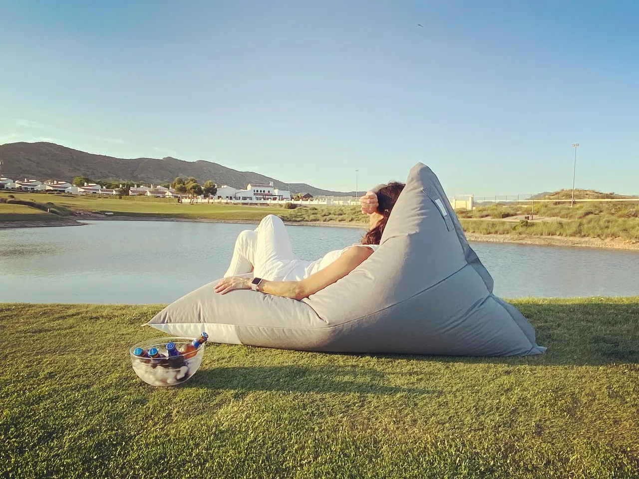 Si quieres impresionar a tus amigos e incluso hacerlos sentir un poco celosos, este puff de exterior es una excelente idea. #aiireco #beanbag #puff #puf #puffexterior #sitzsack #sitzsäckeoutdoor #pouf #poufottoman #poufexterieur