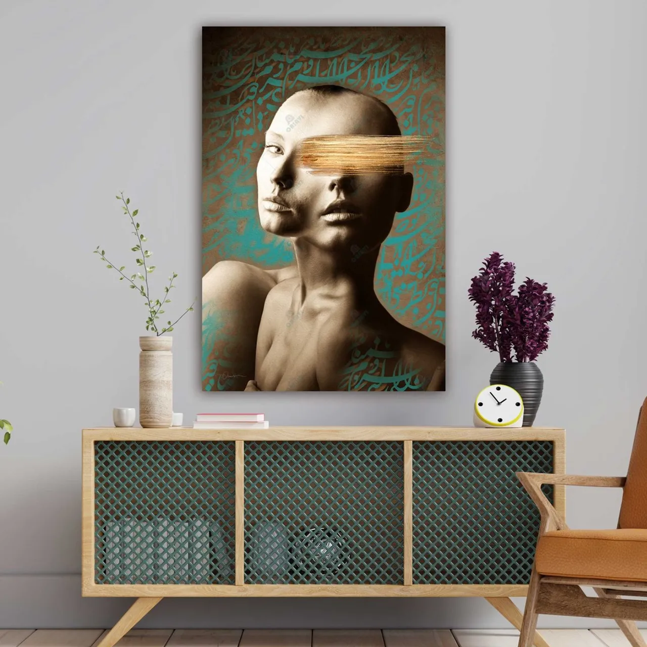 دوستان را کجا کنی محروم
تو که با دشمن این نظر داری
سعدی
█ Designed by one of the best Persian digital and hands-on designers.

Production Facility In United States, Canada And Europe. 
Museum Quality Gallery Wrapped Canvas With Vivid Colors. 
#oriavi #persianwallart #persianhomedecor #iraniangifts #persianartwork #modernart #persianart