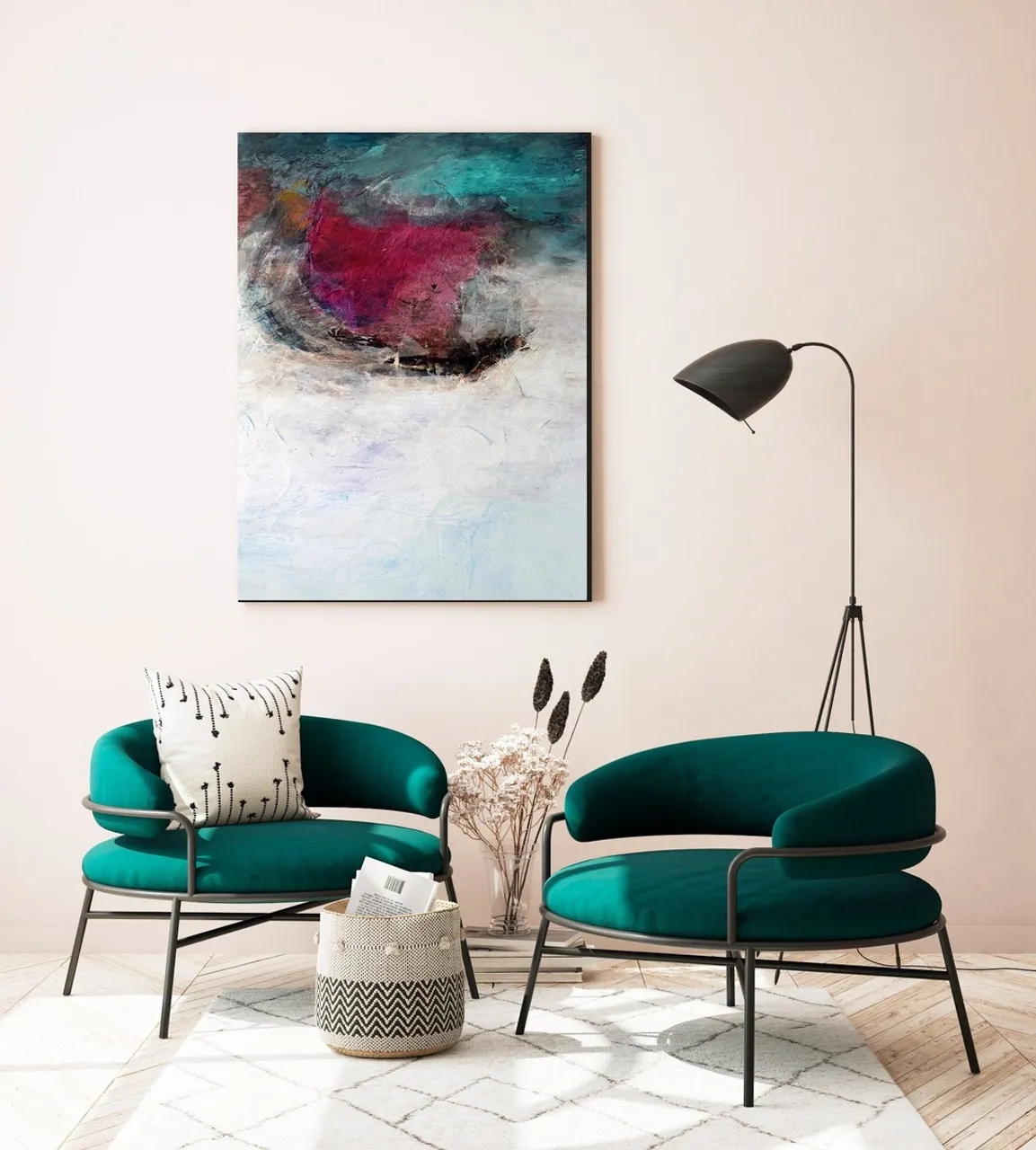 Original artwork by Simone Decorart. Abstract art. Painting on canvas.

👉👉https://www.etsy.com/listing/728606816/abstract-painting-abstract-artpainting?ref=shop_home_active_9&frs=1

Title: MYSTICAL MOON

Signature: The works are signed on the back of the canvas, and are sent with a certificate of authenticity. If you want me to sign the work in front, you just have to ask me.

Size: 90x120 cm (35x47 inch) Horizontal. Fat frame of 1,18 inches deep.
Those frames are ideal to frame-free hanging, and the edges are painted with the painting colors.

Made to Order
If you want this painting in any other measure, i will make it especially for you. If you have doubts about what size is appropriate for your painting, at the end of the description you have a guide of appropriate measures for each space.

Materials: Acrylic and collage on canvas. Acrylic mineral based paint to give it a thick texture. The paint can be shipped mounted on a frame, or rolled in a tube. In this case you would have to take it to mount, however the price of your painting will be lower in my store.

All my works are varnished to protect the paint, guarantee its durability and highlight the brightness of the colors.

Cleaning and maintenance tips: Do not clean the paint with chemicals of any kind. Only with a cloth without squeezing the surface.
Do not place the paint on a heat source (on radiators or stoves)

#interiordesigner #interiordesigners #interiordesignersofinsta #interiordesignerslife #interiordesignersofinstagram #interiordesignerjakarta #interiordesignerlife #interiordesignerhk #interiordesignerjkt #interiordesignernyc #interiordesignerindonesia #interiordesignerlondon #interiordesignerdubai #interiordesignermalaysia #interiordesignerslifestyle #interiordesignerofinsta #interiordesignerseattle #interiordesignerp #interiordesignerph #interiordesignerideas #interiordesignerbellevue #interiordesignerholmdel #interiordesignermoscow #interiordesignercoltsneck #interiordesignernz #interiordesignersinlagos #interiordesignerperth #interiordesi