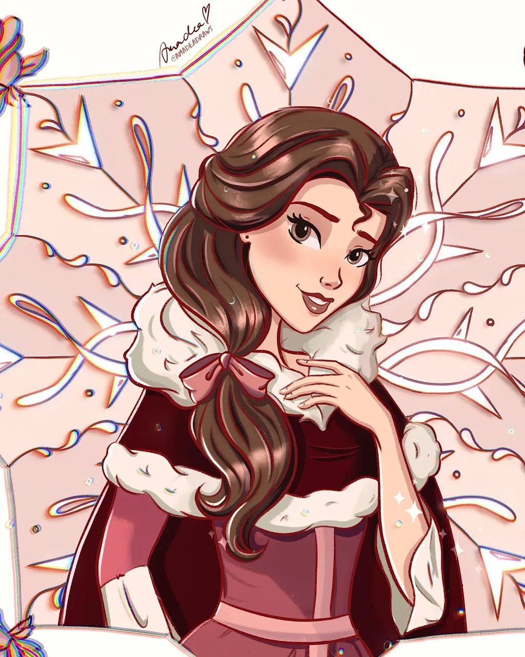 💖Which Princess do you think is next?!😍
.
Winter Belle turned out beautiful I am so unbelievably thankful that I was able to pull her off like this🤣
.
Scroll to slide three to see the original commission that will be made into a pin very soon !!👏🏼😍
.
Thank you so much @pinsbywafa for this opportunity that’s also the most fun ever!🌸
.
I am just so in love with pastels I had to try out how she would have looked like in my imagination and if she matched Ariel! 🤣
.
Now I understand what artists mean when they say “self indulgent art” - these little snow flake designs were just that for me in between working on different art projects - which I am so blessed to have a chance to be able to do🥰
.
My dream has been to be able to draw beautiful princesses and I know if my four year old self would see this she would be wild eyes - excited - jaw to the floor whooah! 😮😍
That’s how I would react when my artist grandpa would draw my favorite princesses when we paused the VHS. And later I would color his sketches.
.
Can you imagine I am making my own coloring pages now!! So exciting!!🤪✨
.
It’s 1:30 am so I was telling myself “SHORT caption tonight you gotta go to sleep...” I guess I got inspired 🤣🙈
.
You guys are the best for reading this far I love every single one of you so much for allowing me to share my heart and showing so much support. Sending you the biggest hug in the world! 🤗♥️
.
.
.
.
.
.
.
.
.
.
.
#belle #draweveryday #drawingchallenge #disneybelle #artcommunity #artistsupport #drawinyourstyle #disneyart #artistsupportingartists #disneychristmas #dtiyschallenge #disneyprincesses #artistsupport #artistsupportingartist #digitalart #digitalartworks #loungefly #disneyworld #disneyland #artistsoninstagram #disneyfan #drawingcontest #instaart #instaartist #artcommissions #artistsupportartists #artistcommunity #princessart @disneywordmylove @disney.arts @disneyfans_1 @thedisneyprincesses @your_art_supporter #loungefly #loungeflydisney #beautyandstyle