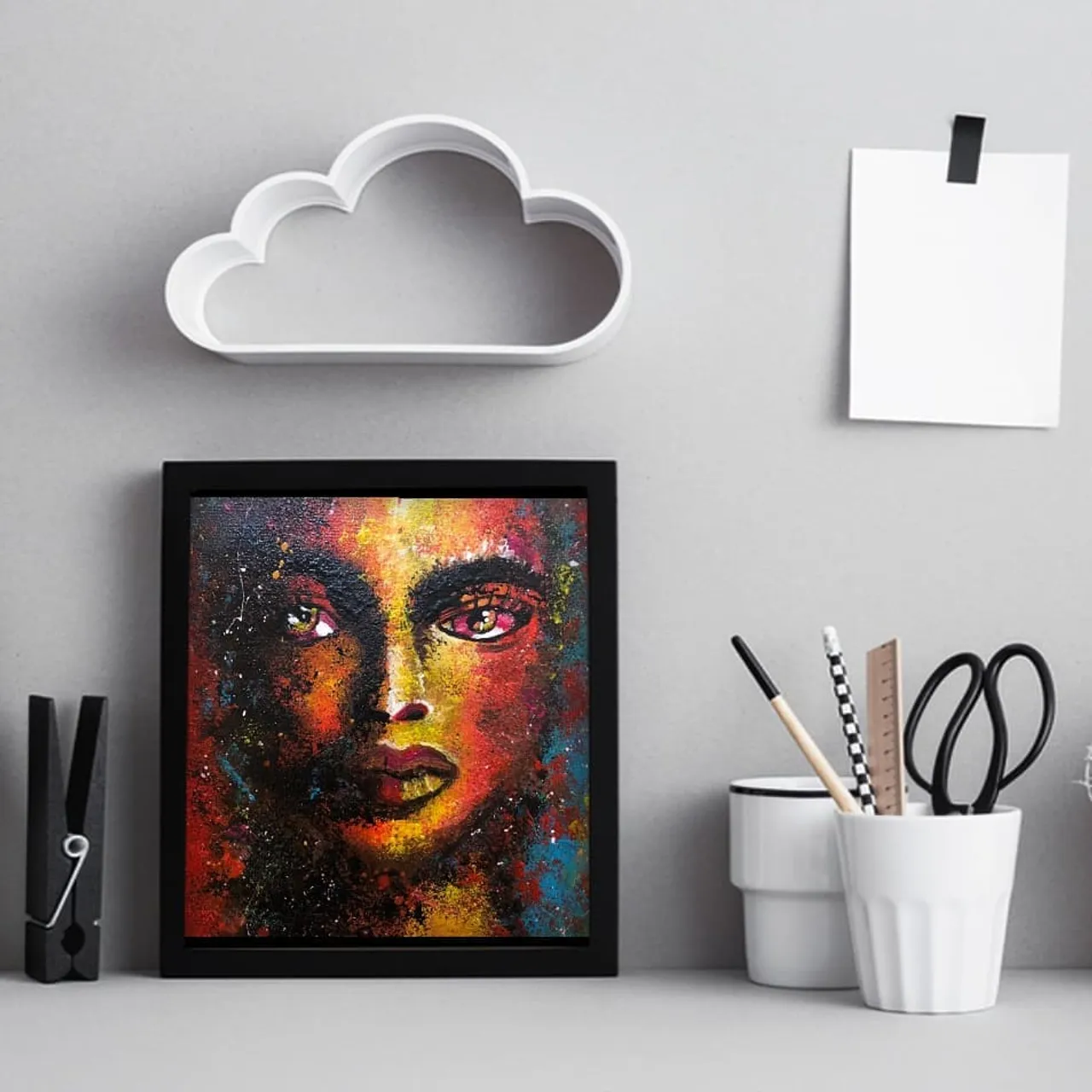 *SOLD* On the desk 👩‍🎨🎨

#art #contemporaryart #portret #portreit #obrazakrylowy #acrylicportrait #acrylicpainting #artist #contemporaryart #modernpainting #moderart #artforsale #obraznasprzedaż #renesanspolska @renesanspolska