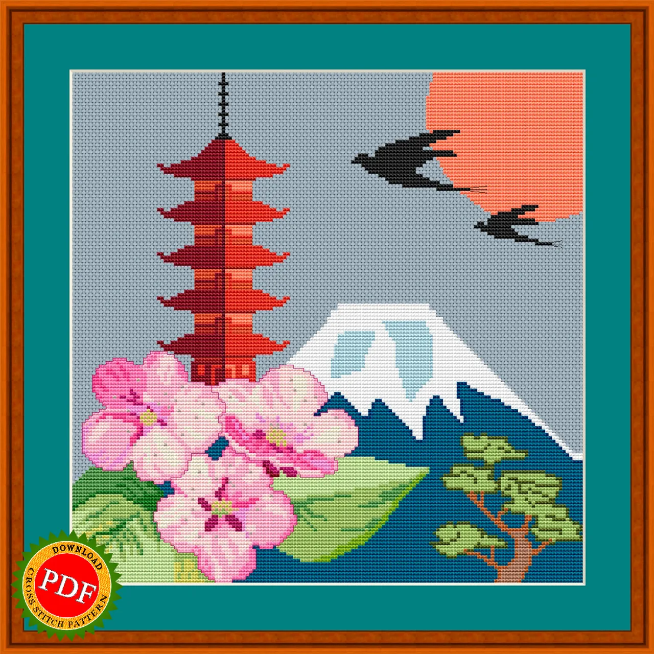 Elevate your #crossstitching with my beautiful Japanese #Pagoda #crossstitchpattern. Featuring delicate cherry blossom #flowers and serene #bonsaitrees, this #pattern captures the essence of traditional Japanese #art and #architecture. Whether you're a seasoned cross stitcher or just beginning, this pattern is perfect for adding a touch of Eastern elegance to your #homedecor. With its intricate #design and vibrant colors, it's sure to become a cherished piece in your #collection. So bring a piece of Japan into your home with my #Sakura and #Bonsai inspired cross stitch pattern.
🔎 https://ballwool.com/products/56793