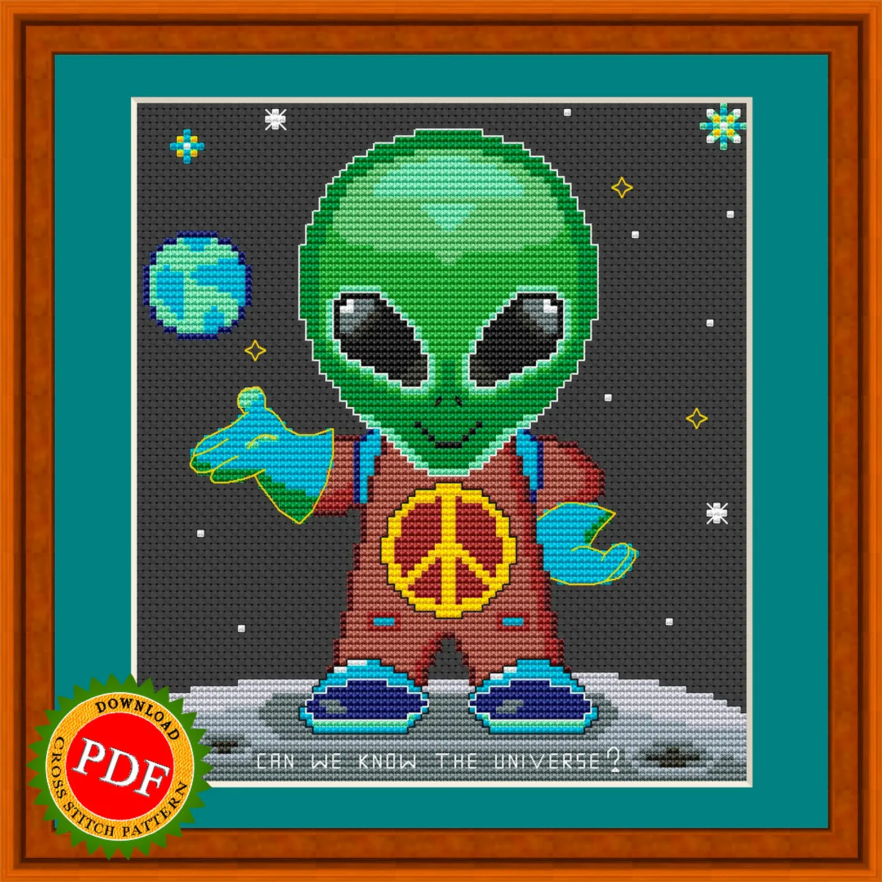 👽 This adorable #crossstitchpattern features a cute #alienvisitor, showcasing a friendly and kind extraterrestrial. With intricate details and vibrant colors, this #pattern is perfect for any avid #crossstitcher looking to add a touch of whimsy to their decor. Whether you're a beginner or an experienced #stitcher, this pattern is sure to provide hours of fun and creativity. Bring a little bit of outer space into your home with this charming #Alien #CrossStitch Pattern.

🔎 https://ballwool.com/products/59569