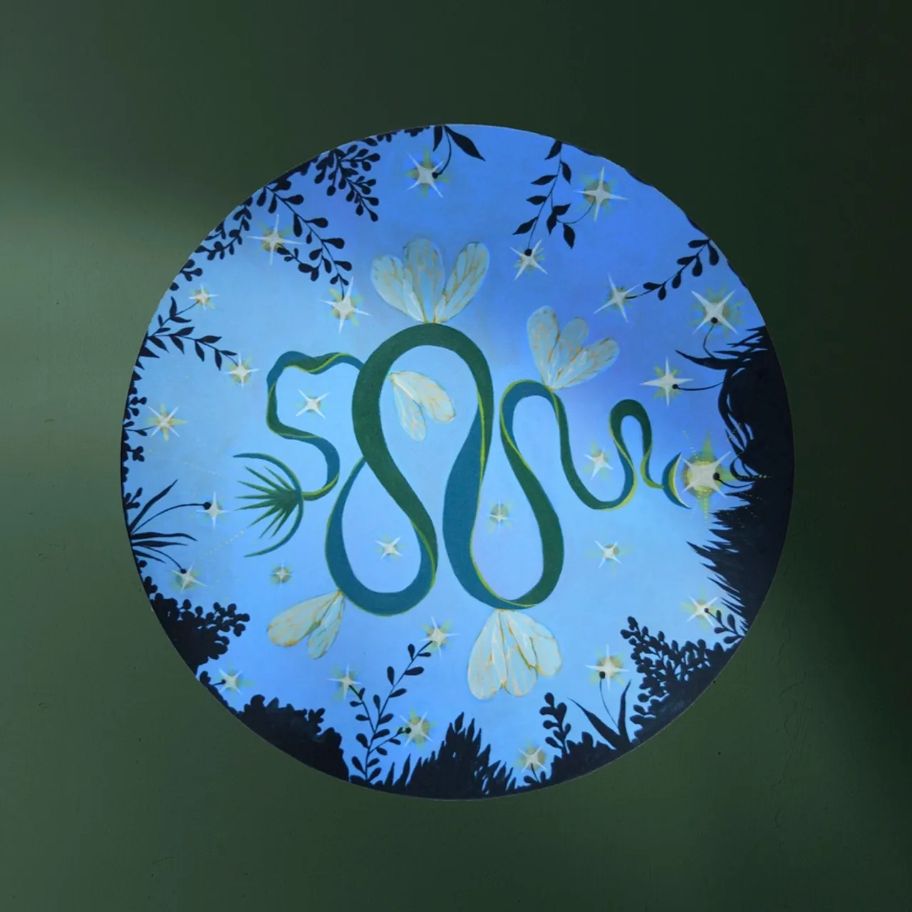 Round painting 🎨 🖌️🌌🌠