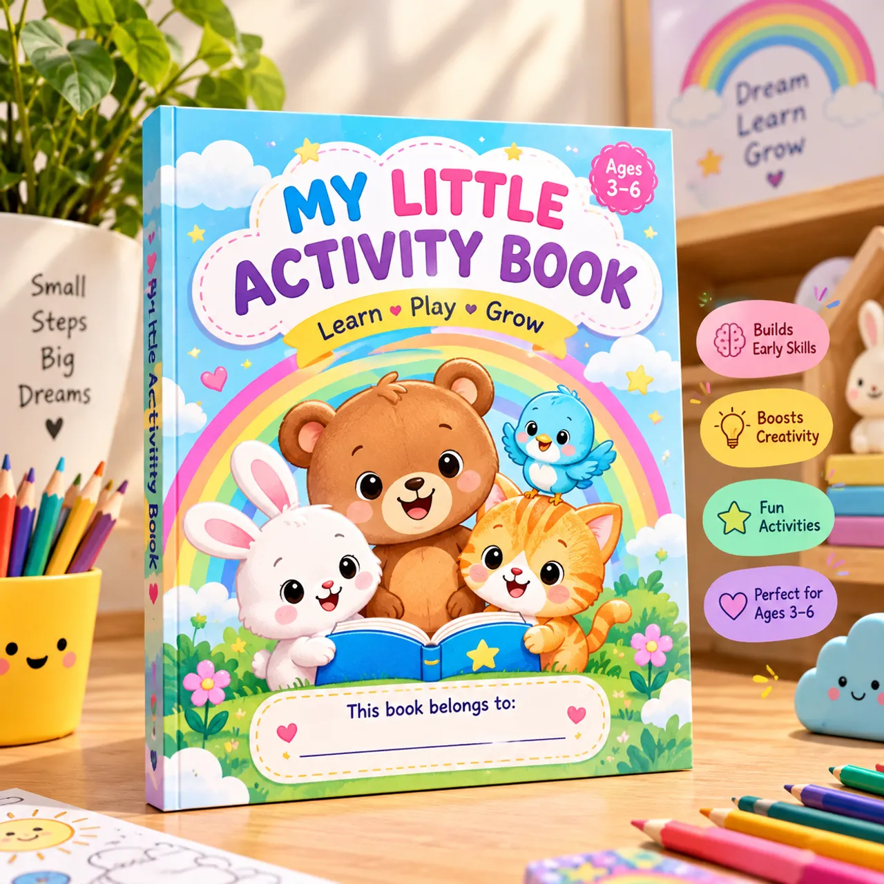Little Activity DigiKart Introducing My Little Activity Book! Make learning fun for ...
