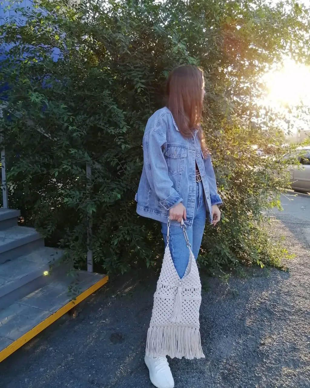АХ, КАКАЯ... 👌👌👌
О ком это? 🥰🥰🥰
Обе красавицы... 💚💙🧡❤️
И какой закат... 🌄
Тот случай, когда модель и сумка украшают друг друга... 😎😎😎
Вместительная и практичная сумка с металлической фурнитурой,
верёвка хлопок 100% от
@multimacrame, - спасибо, Ульяна, было радостно плести! ❤️
Модель @mizooosha 💚
PS: возможен ОДИН повтор, пишите в Директ)
🎉🎉🎉🎉🎉🎉
#макраме
#рукоделие
#челябинск
#южноуральск
#handmade
#волшебныеузелки
#узелковоеплетение
#изделияназаказ
#плетеныеаксессуары
#сумки
#фоторамки
#браслеты
#декор
#аксессуары
#креатив
#ангел
#angel
#macrame
#сувениры
#панно
#кашпо
#bagи
#macramebag
#мастерская
#мастерскаясувениров
#мастерскаяподарков
#принцессаспеций
#macrophotography
#macramedecor
#macrameart