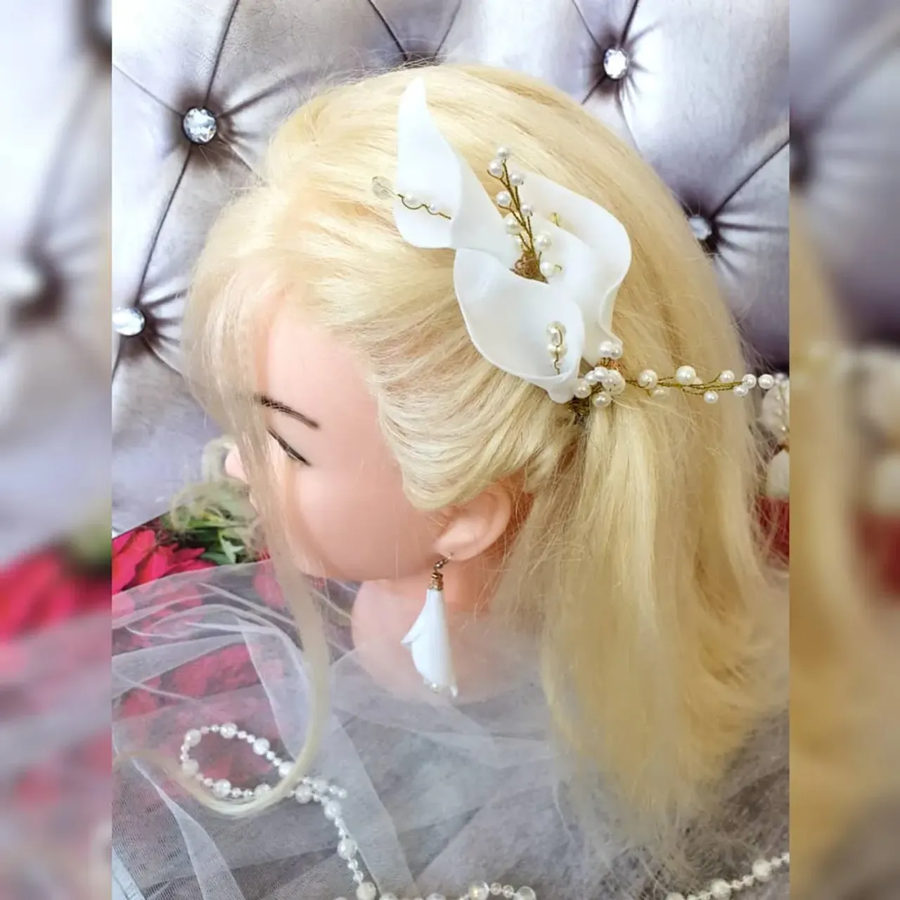 Невероятно нежный комплект, очень сдержанный и изысканный 😍
Цена за комплект (серьги и три шпильки) 120грн,
Цена шпилек 25грн шт
#бижутерия#заколкиручнаяработа#аксесуарыукраина#серьгиручнаяработа#сергиукраина
