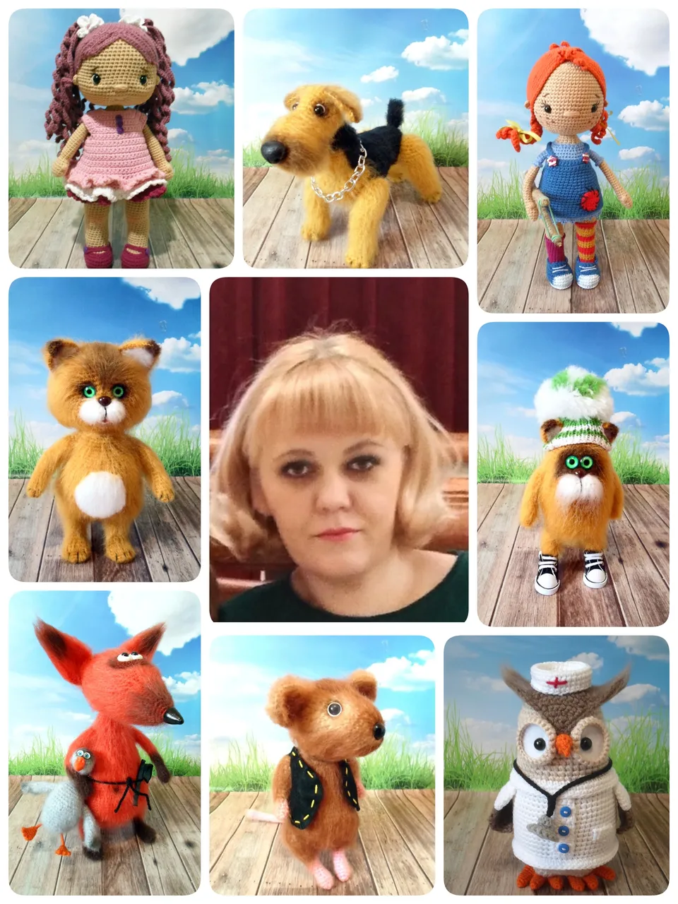 Присоединяюсь к творческому флеш-мобу "Мастер в окружении своих работ"
#artvsartist