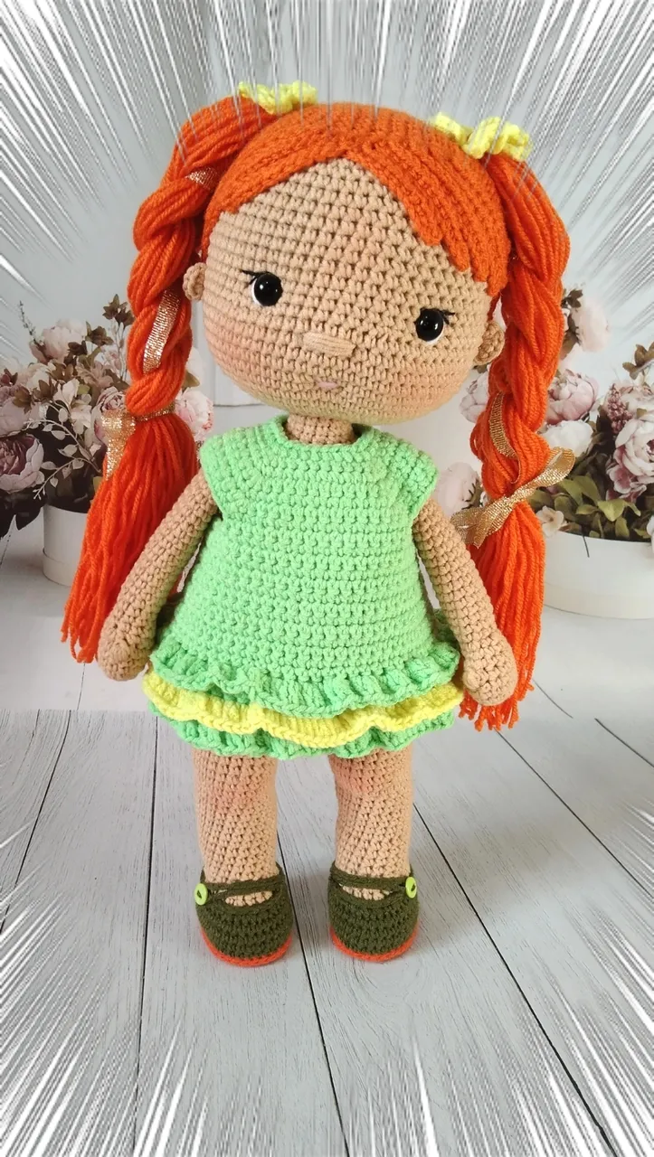 А у нас сегодня дождь, а у вас?😁
А моя яркая летняя девочка улетела к своей маленькой хозяйке 👏