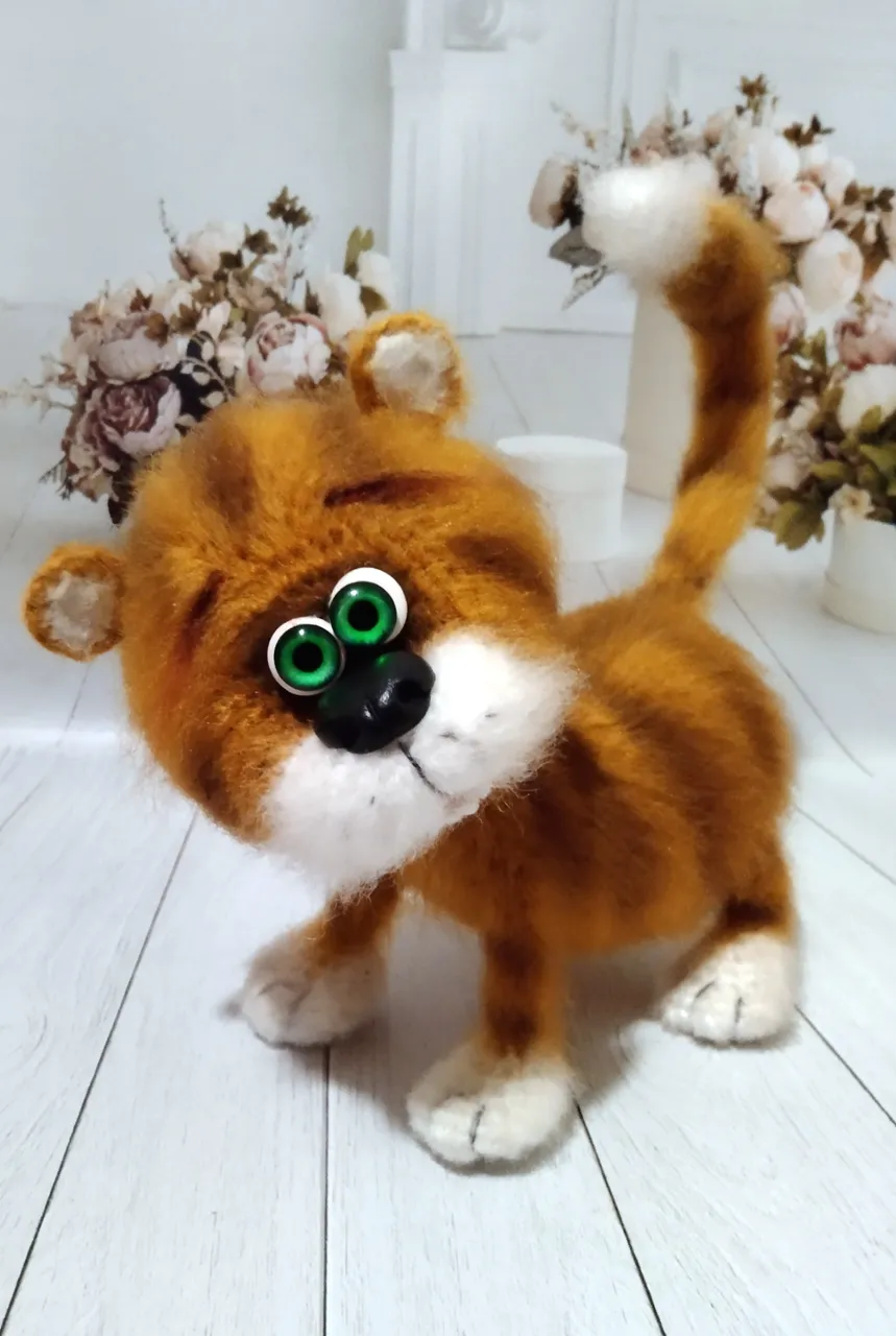 Новенький тигрёнок уже в пути 🙌
✅За повтором в ЛС 
✅ Автор МК Мария Тепулян