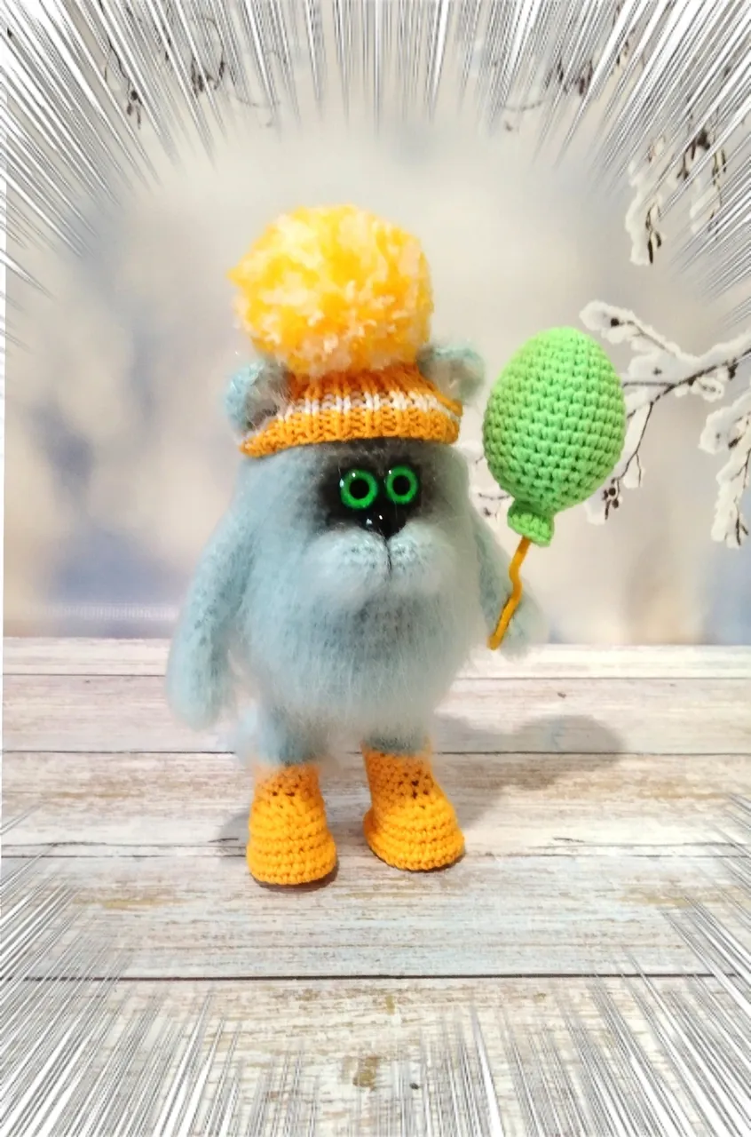 Новенький котик полетел домой 👏
✅ На котика есть мастер класс, приобрести можно,написав в ЛС