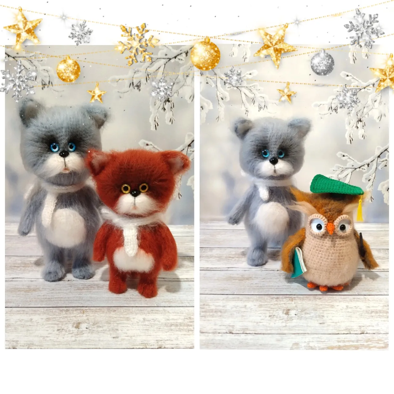 Вот такие парочки отправились по своим домам ✈️😁👍
Схема котиков одна , а какие они все разные😁