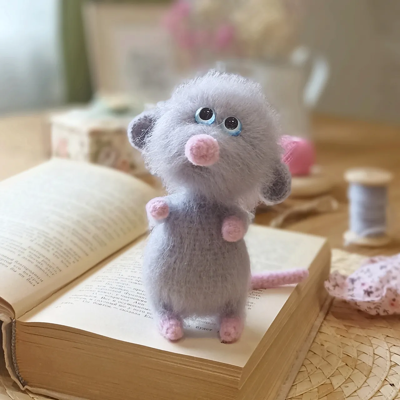 Baby mouse crochet pattern 🐭