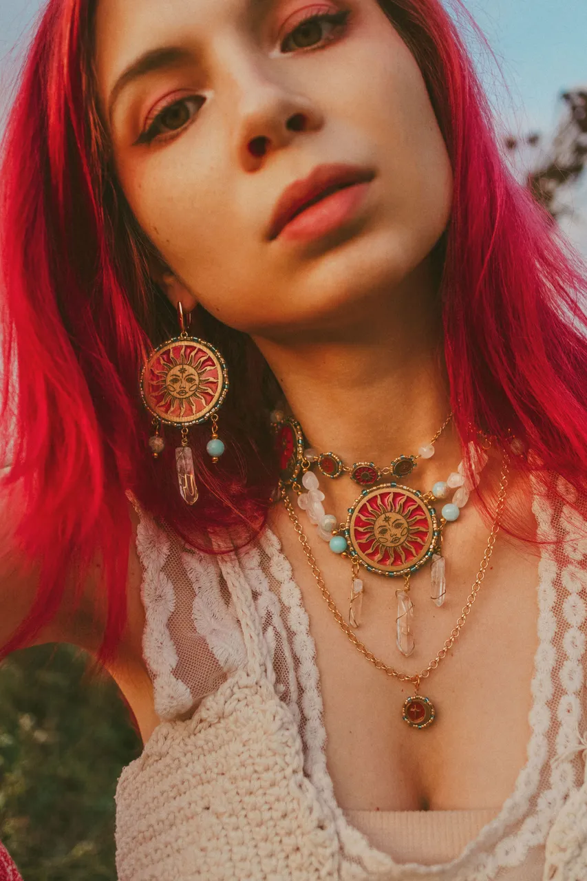 When The Sun Meets The Moon jewerly line by MaylinaSoul is live now!
