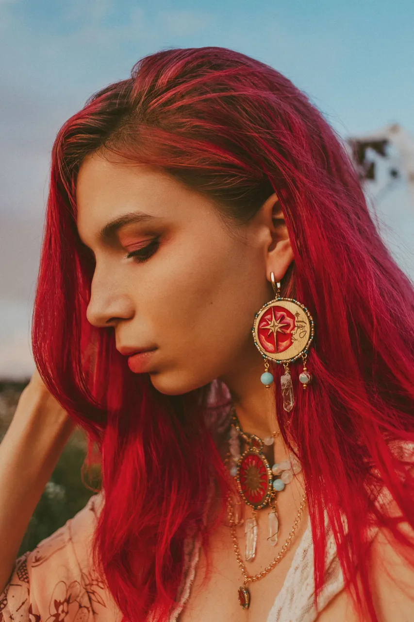 When The Sun Meets The Moon jewerly line by MaylinaSoul is live now!