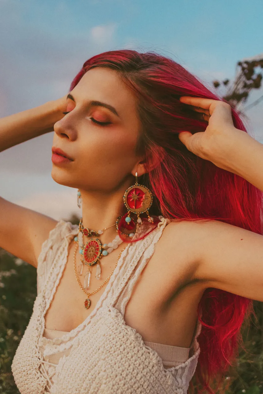 When The Sun Meets The Moon jewerly line by MaylinaSoul is live now!