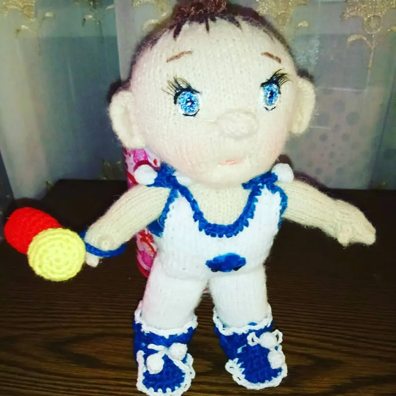 Малыш
#малыш #игрушки #игрушка #игрушкиручнойработы #вязание #вязаниекрючком #вязаниеспицами #вязаниедетям #амигуруми #амигурумисвоимируками #амигурумикукла #amigurumi #handmade
