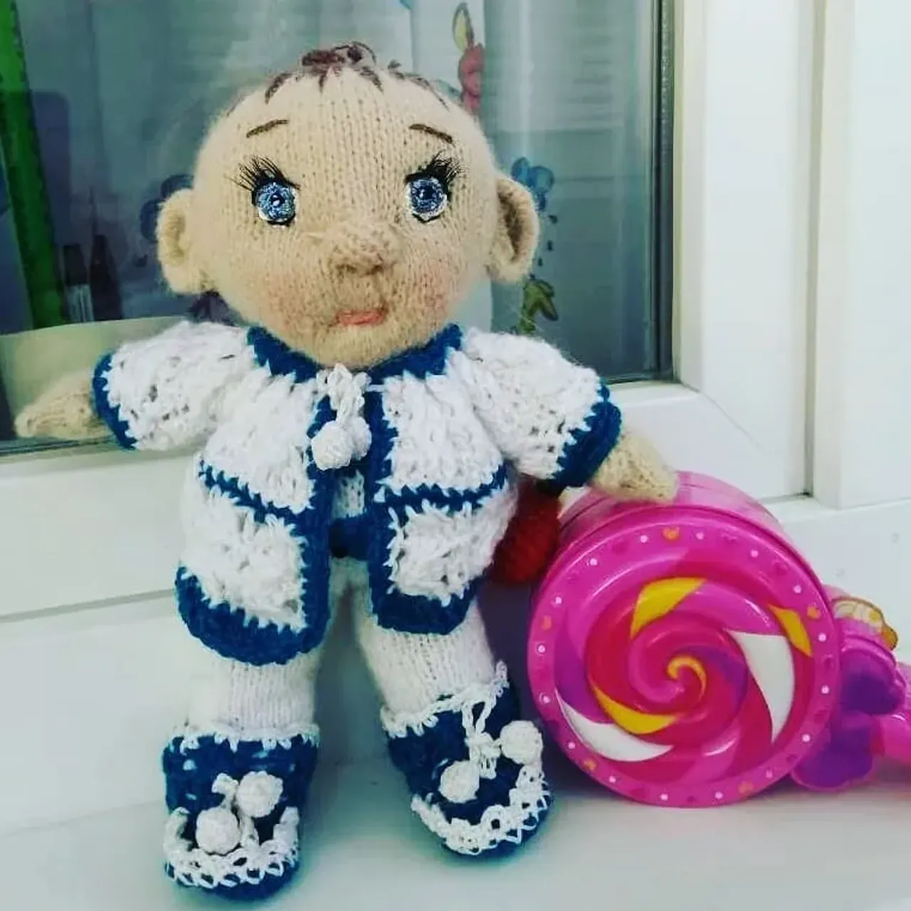Малыш
#малыш #игрушки #игрушка #игрушкиручнойработы #вязание #вязаниекрючком #вязаниеспицами #вязаниедетям #амигуруми #амигурумисвоимируками #амигурумикукла #amigurumi #handmade