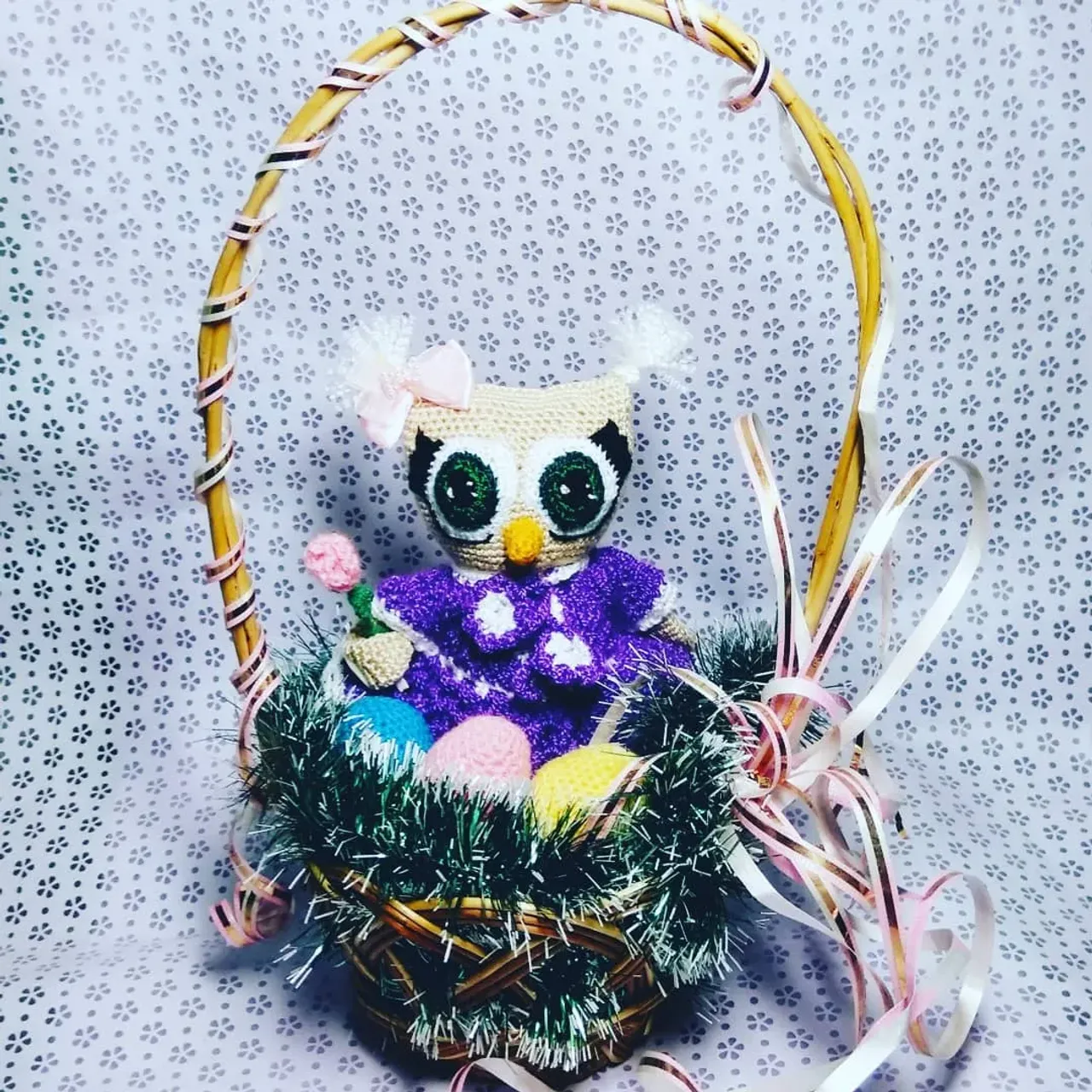 Совушка - кокетка 💞
🦉Сделана на заказ 🦉Стоит и сидит самостоятельно 🦉Рост 17 см 🦉Выполнена из акрила 🦉Наполнитель холлофайбер 🦉Платье и шляпка снимается 🦉Глазки и клюв связаны
#сова
#совушка
#игрушки 
#игрушкиручнойработы
#игрушкикрючком 
#вязание 
#вязаниекрючком 
#подарки 
#подаркидетям 
#ручнаяработа 
#амигуруми 
#амигурумисвоимируками #амигурумикрючком 
#amigurumi 
#handmade