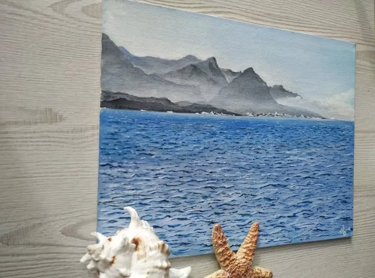 #Картина "Кемер"
⠀
Кто помнит Средиземное море утром, у подножия Таврских гор, тот уже никогда не сможет его забыть.
До конца 1960-х годов туда можно было добраться лишь по морю.
Эти берега хранят следы Александра Македонского, Марка Антония и других великих полководцев древности.
А вот память о Кемере можно хранить в этой картине, в своем интерьере! ;-)
⠀
ДВП основа высокого качества для рисунка и живописи. Размер 20х30
Свойства:
- 3 уровня профессионального художественного грунта
- мелкозернистая текстура "яичная скорлупа"
- высокая степень адгезии краски
Бренд: ROSA
⠀
Краски матовые, акриловые
Бренд: ROSA
⠀
Ставьте ❤️, если работа понравилась 🙂
Делитесь, рекомендуйте!
Сейте кармические зерна 🙂
🔸🔸🔸
✍️ 📧 Пишите для большей информации или заказа картин 🙂
⠀
🖌️Художник:
#blagota_artist #благота_художник #интерьер #картина #картинаназаказ #современнаяживопись #art #painting #contemporaryart #paintingforsale #interiorpainting #pictures #finearts #искусство #акрил #галерея #медитация #рисунок #Кемер #море #древность #средиземноеморе #утро #Таврскиегоры #полководцы #македонский #маркантоний